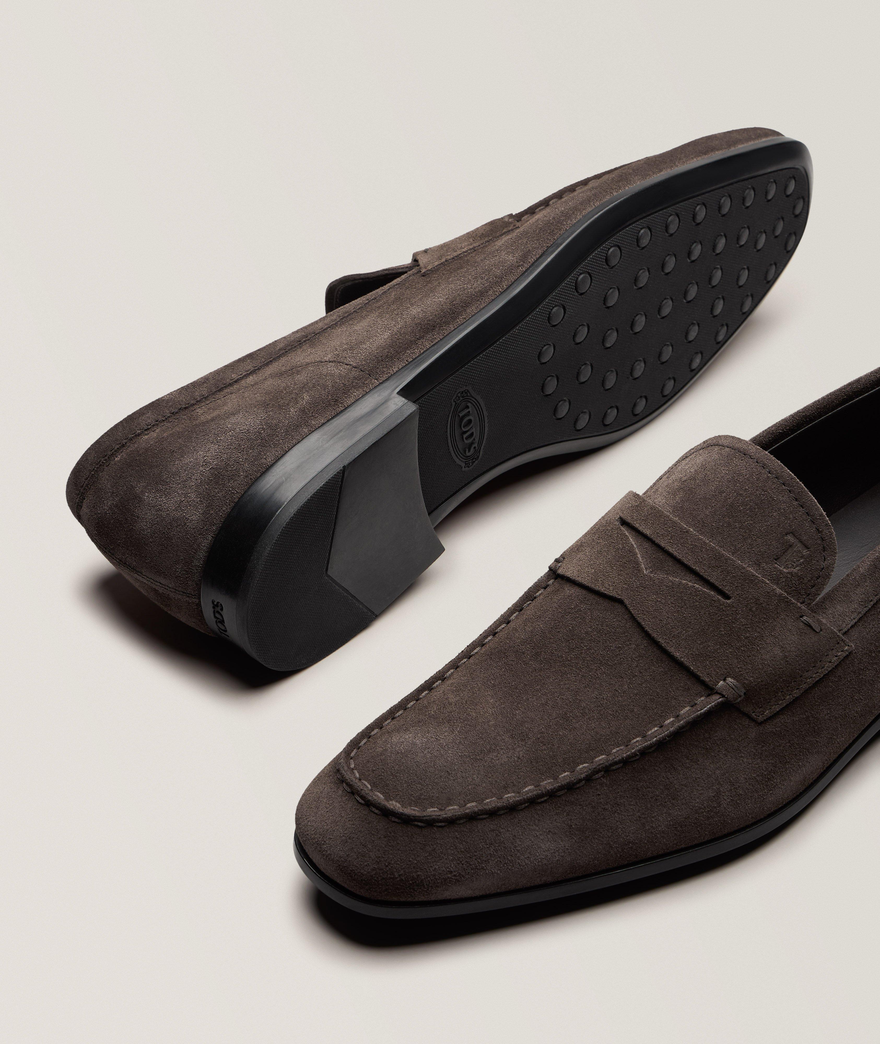 Classic Suede Penny Loafers  image 3