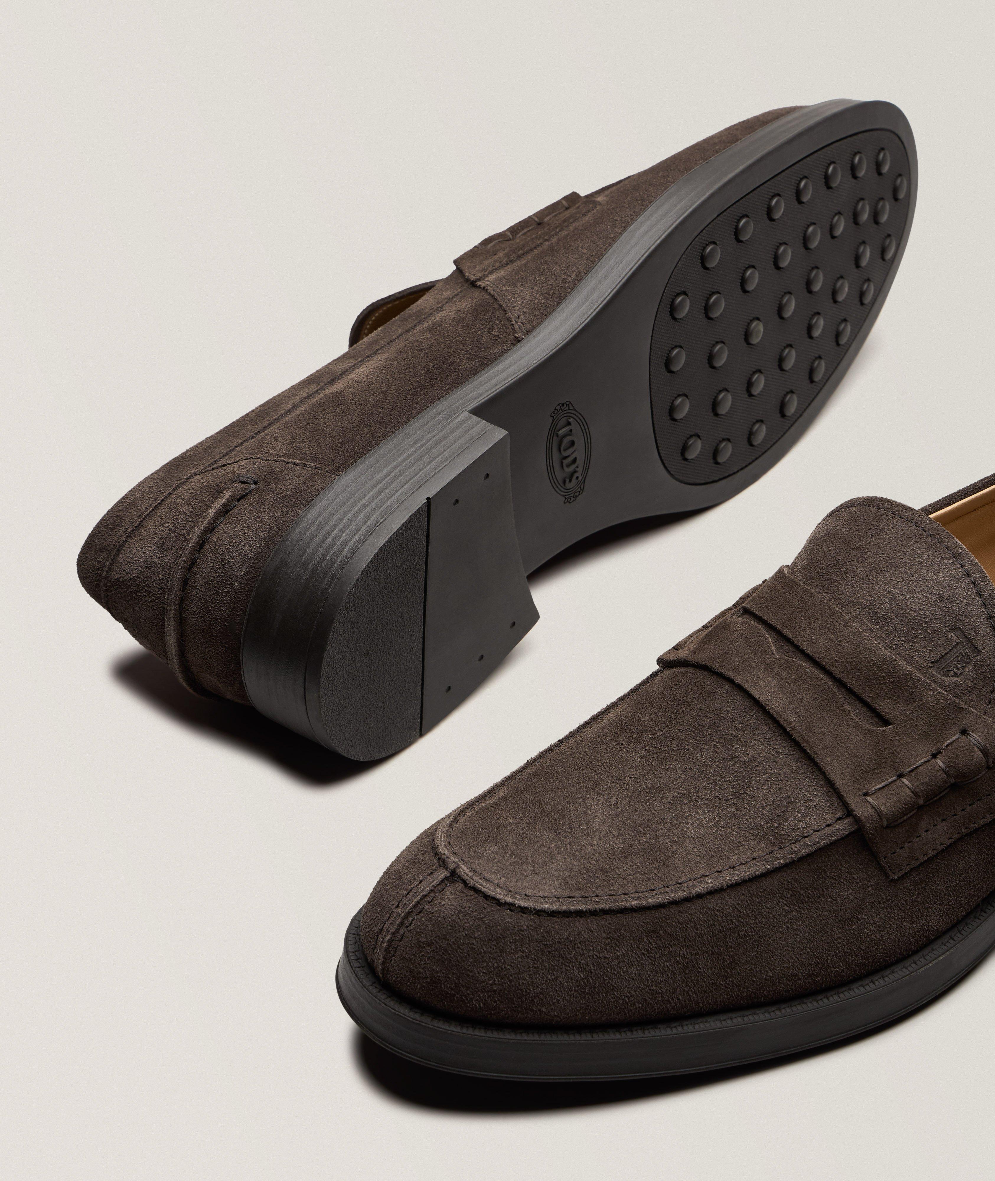 Classic Suede Penny Loafers image 3