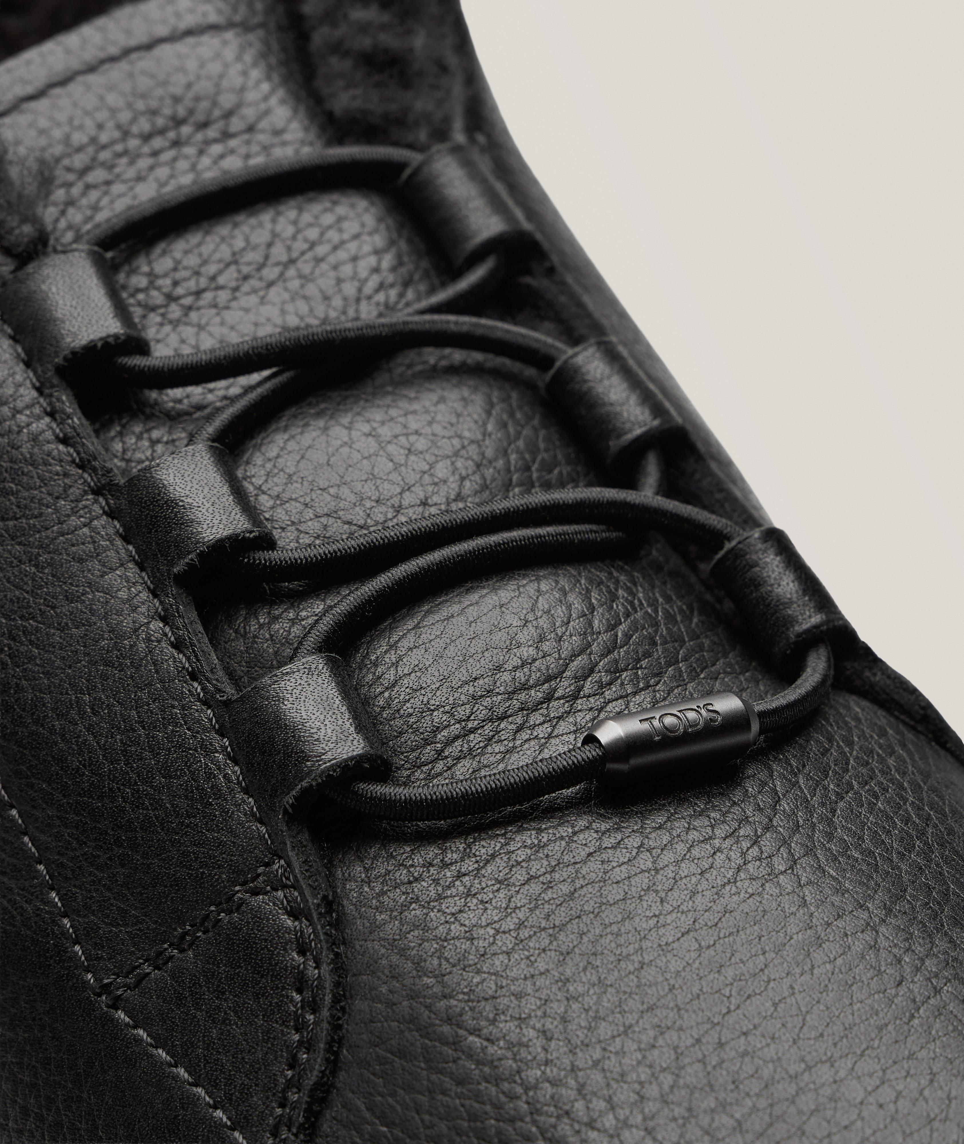 Shearling-Lined Deerskin Desert Boots image 2