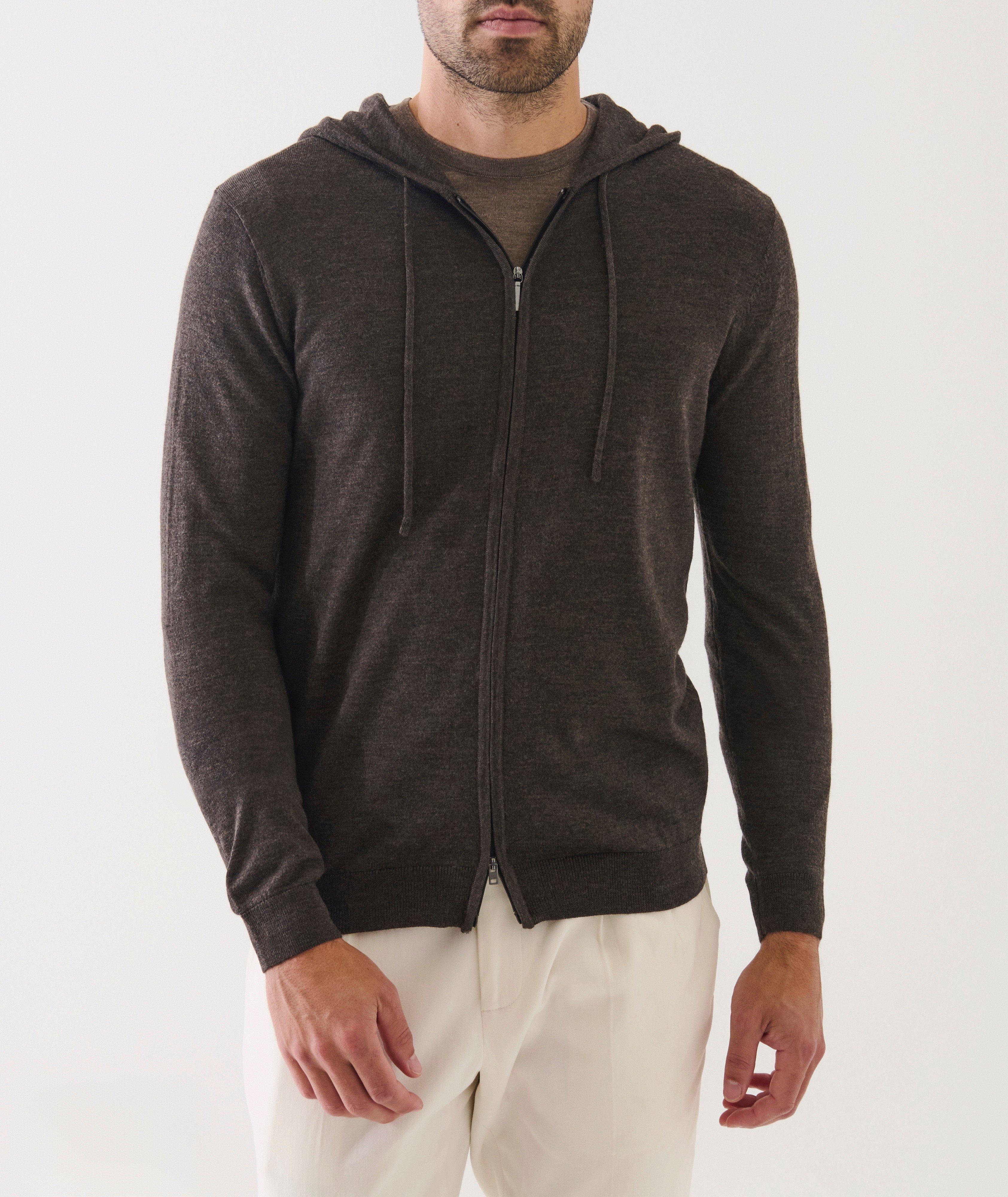 Extrafine Full-Zip Hooded Sweater image 1