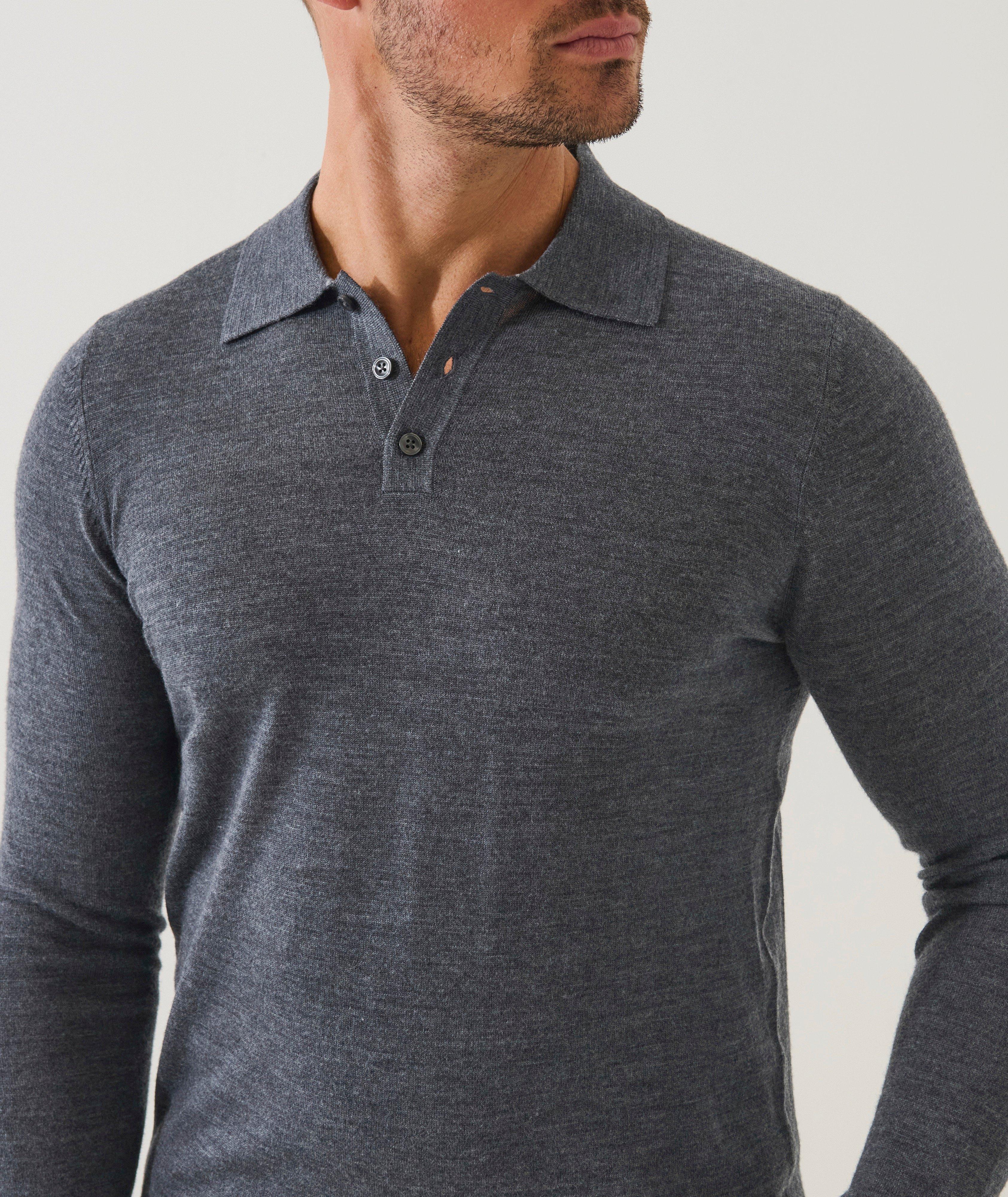 Extrafine Merino Wool Polo image 4