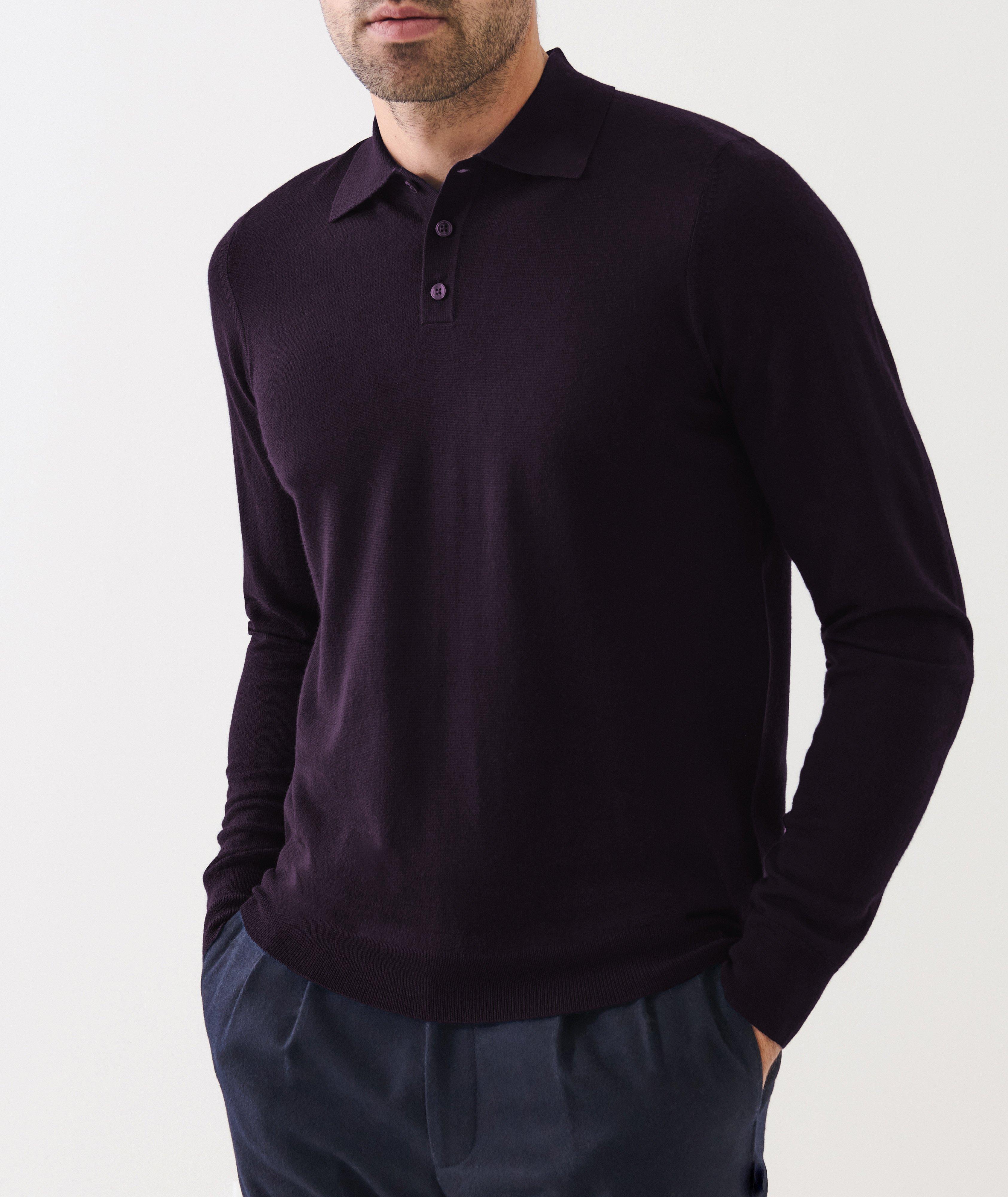 Extrafine Merino Wool Polo image 2