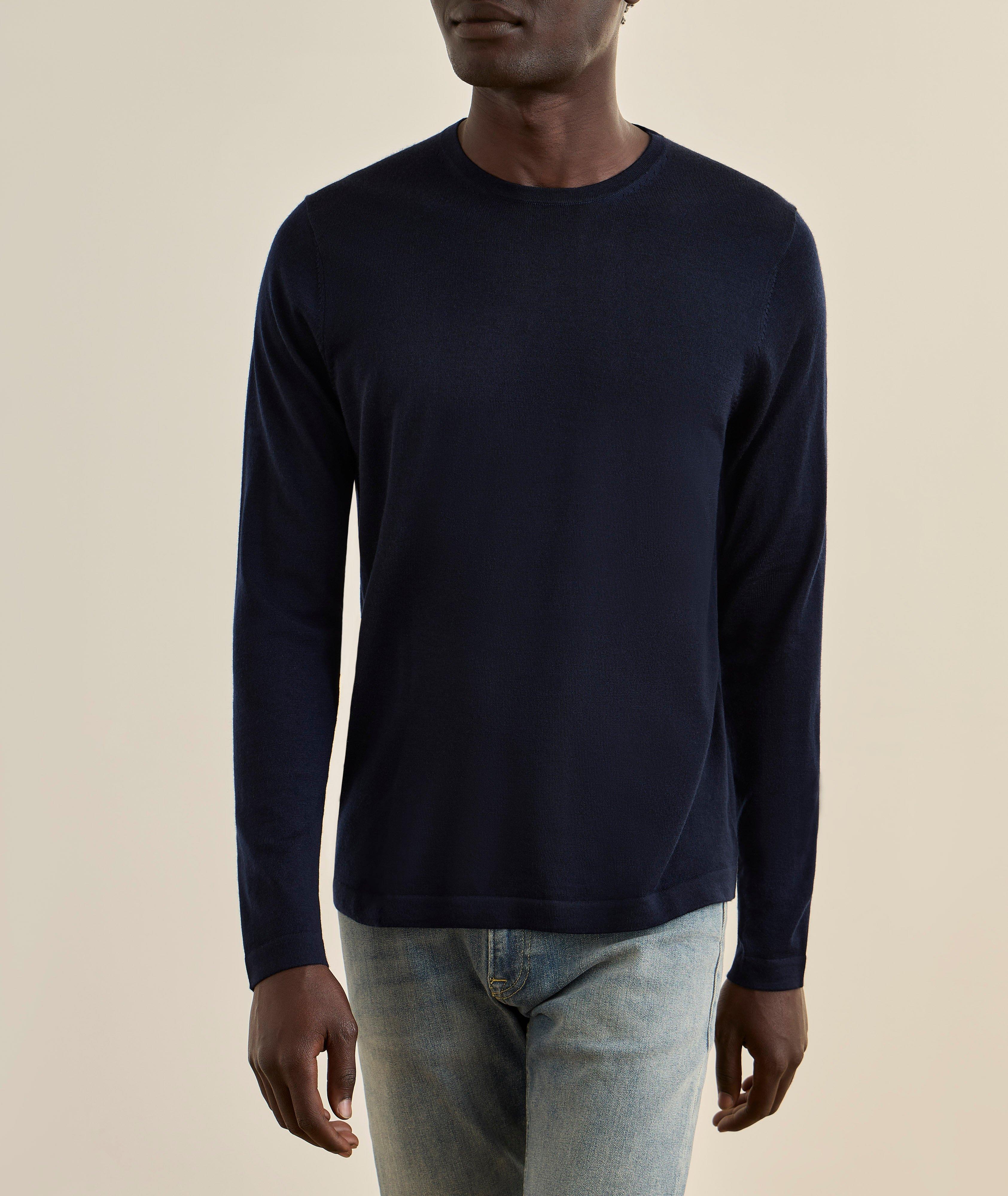 Extrafine Merino Wool Crewneck Sweater image 1