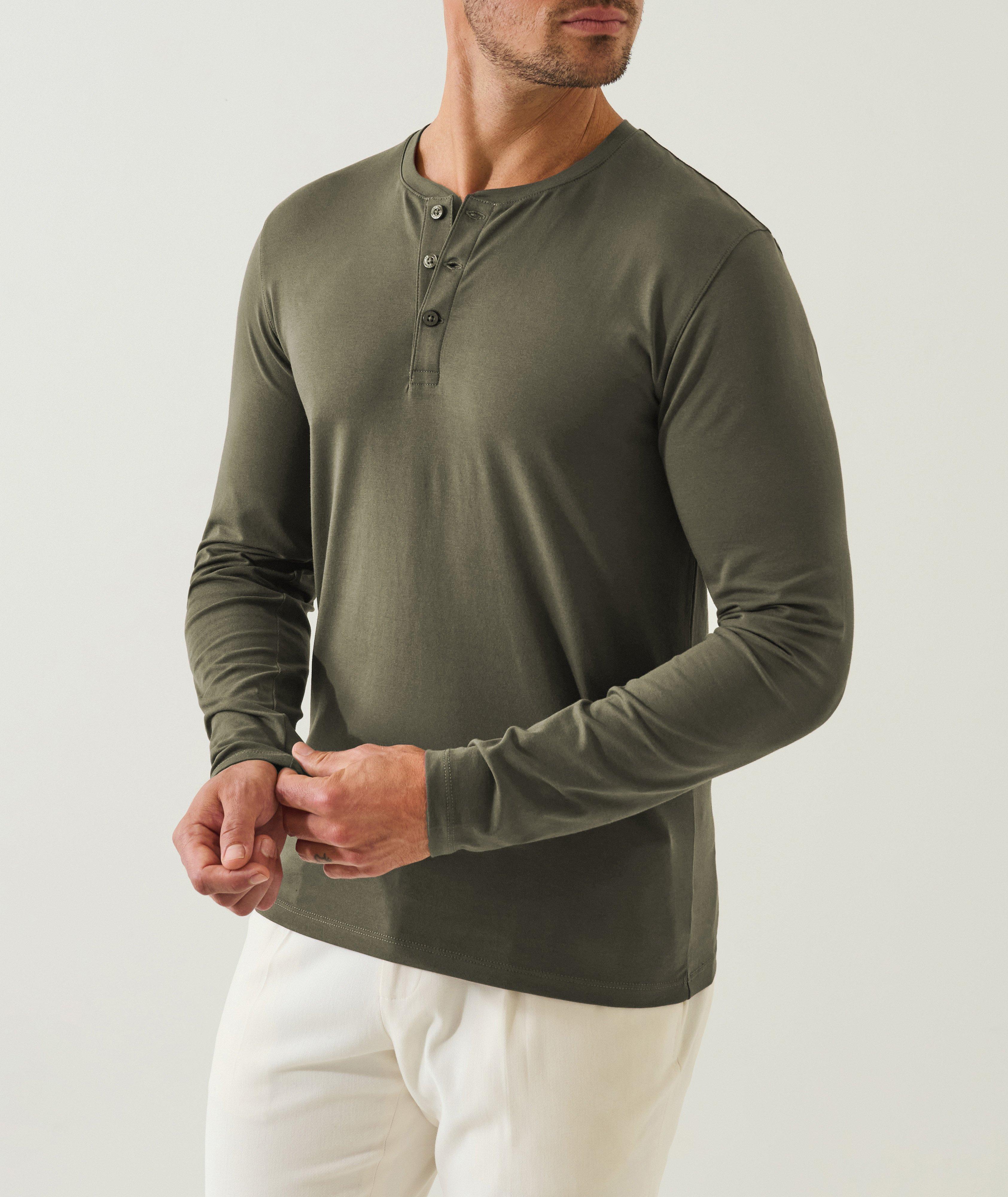 Henley coton pima-extensible image 1