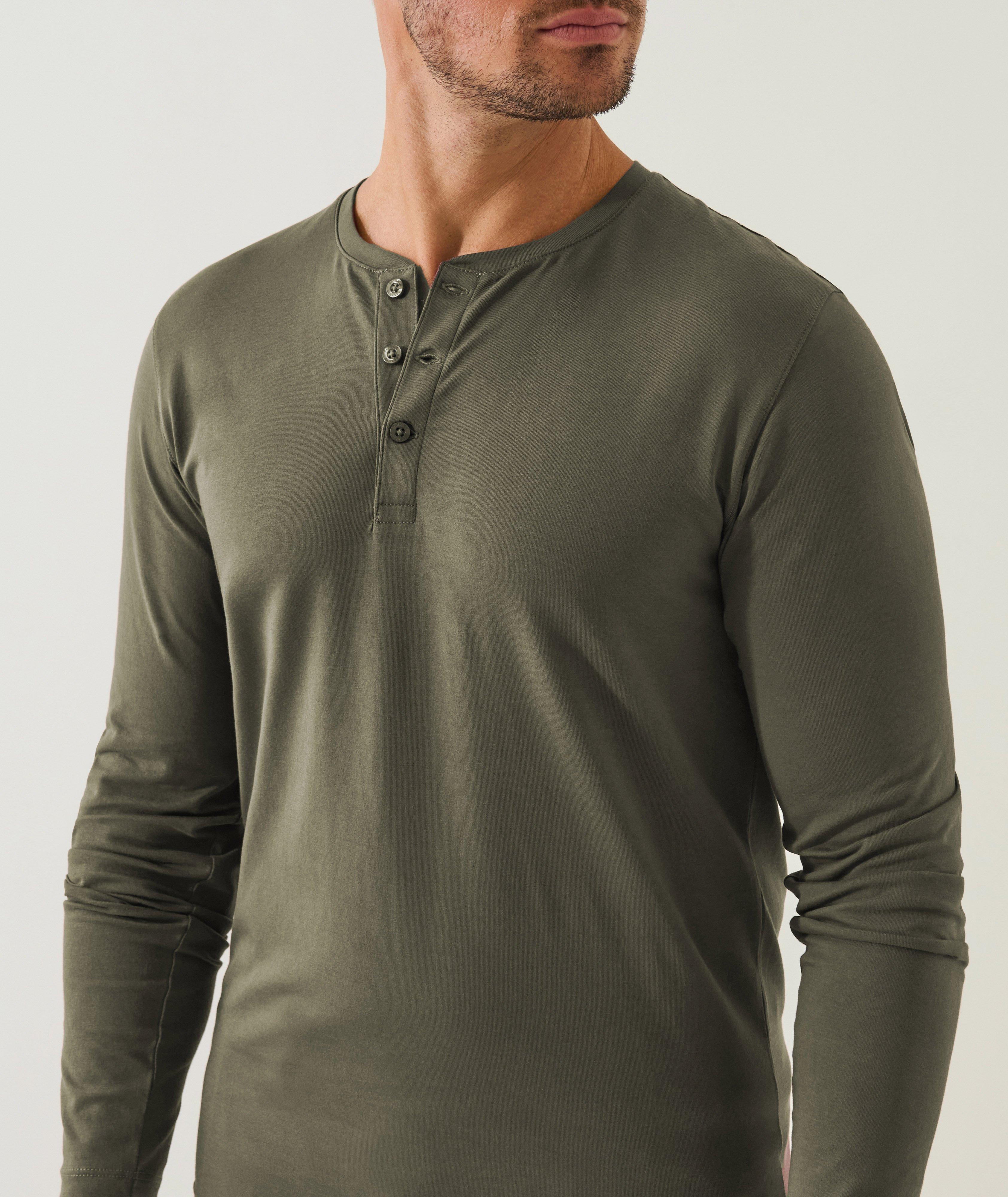 Henley coton pima-extensible image 2