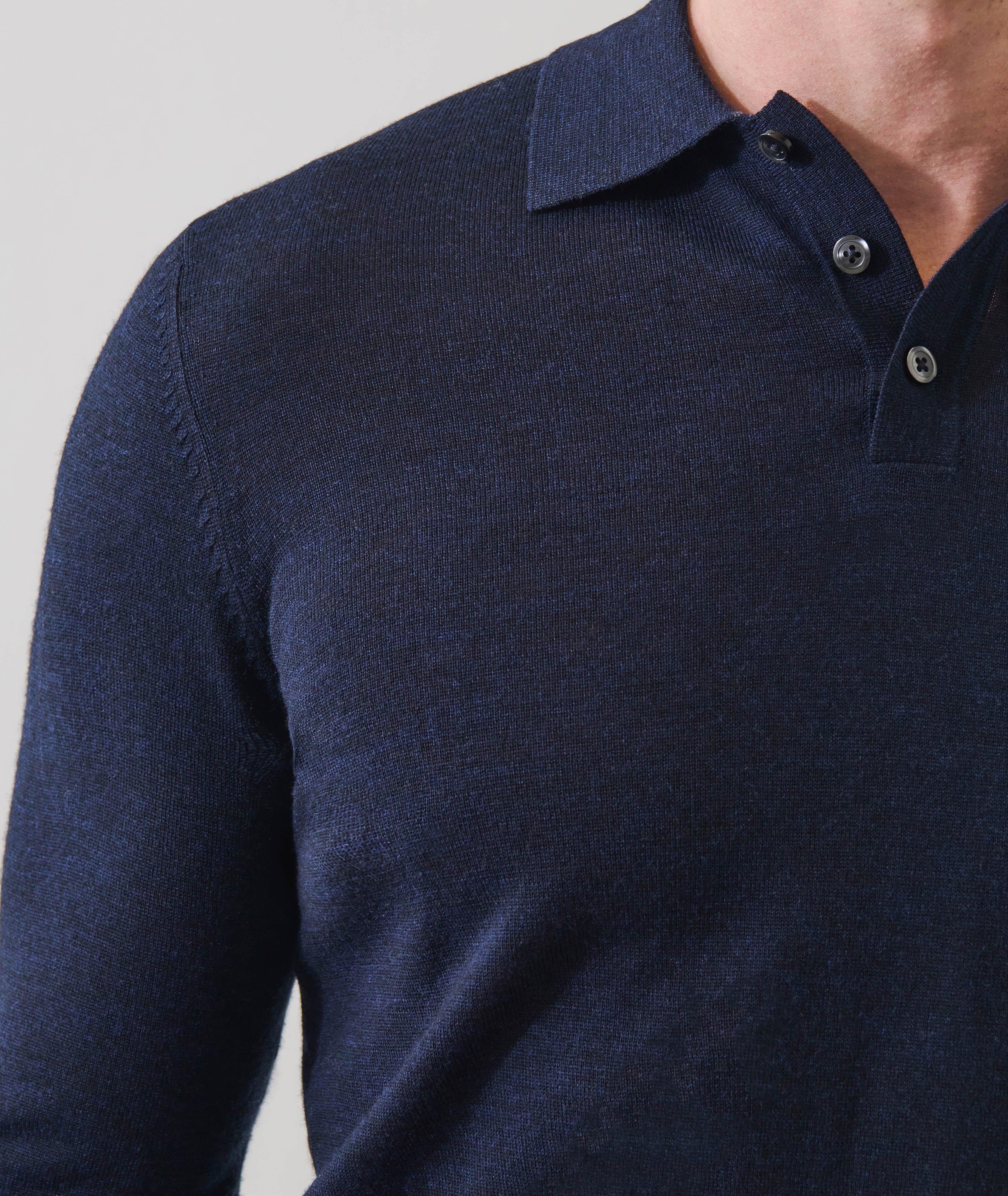 Extrafine Merino Wool Polo image 4