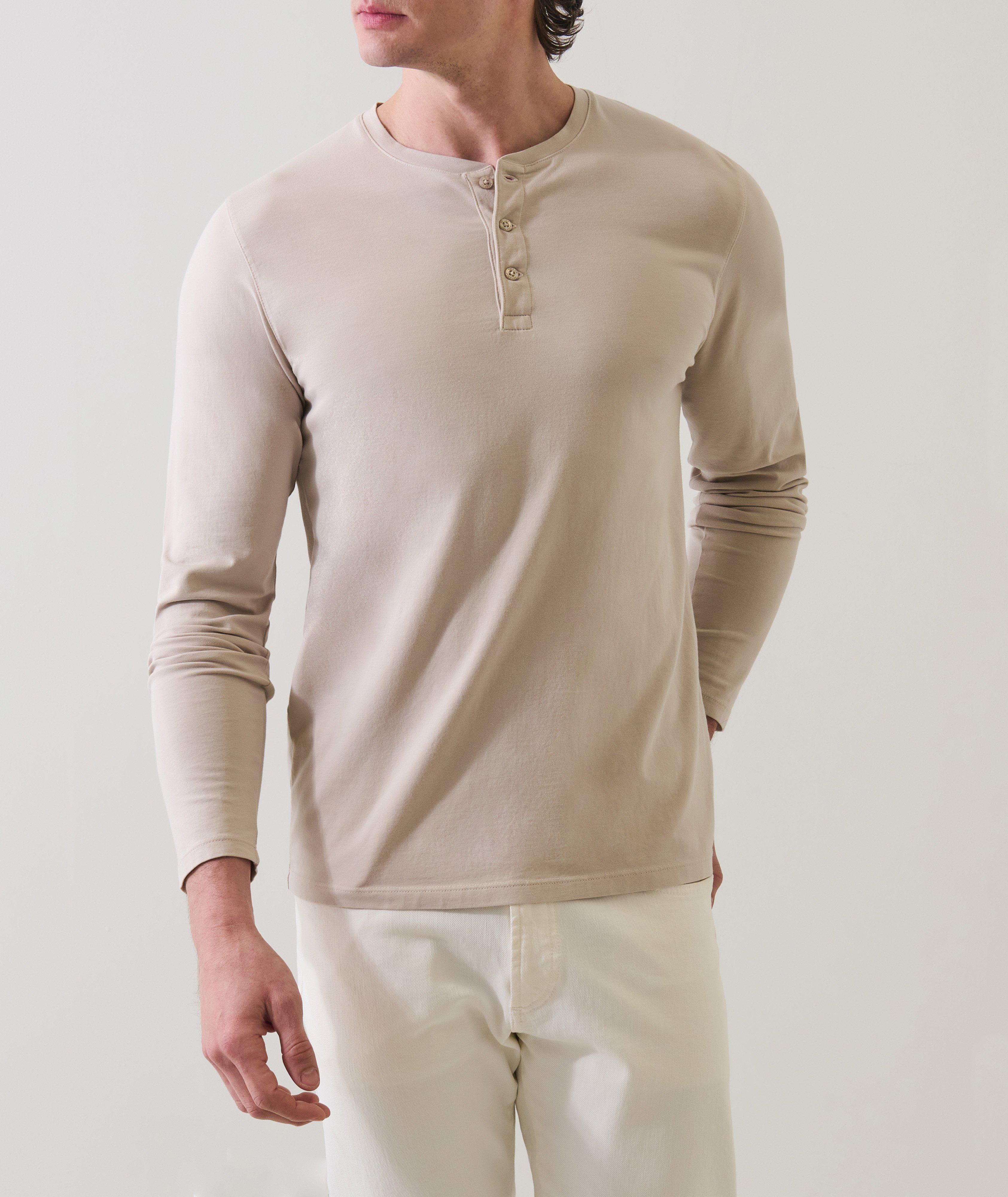 Henley coton pima-extensible image 1