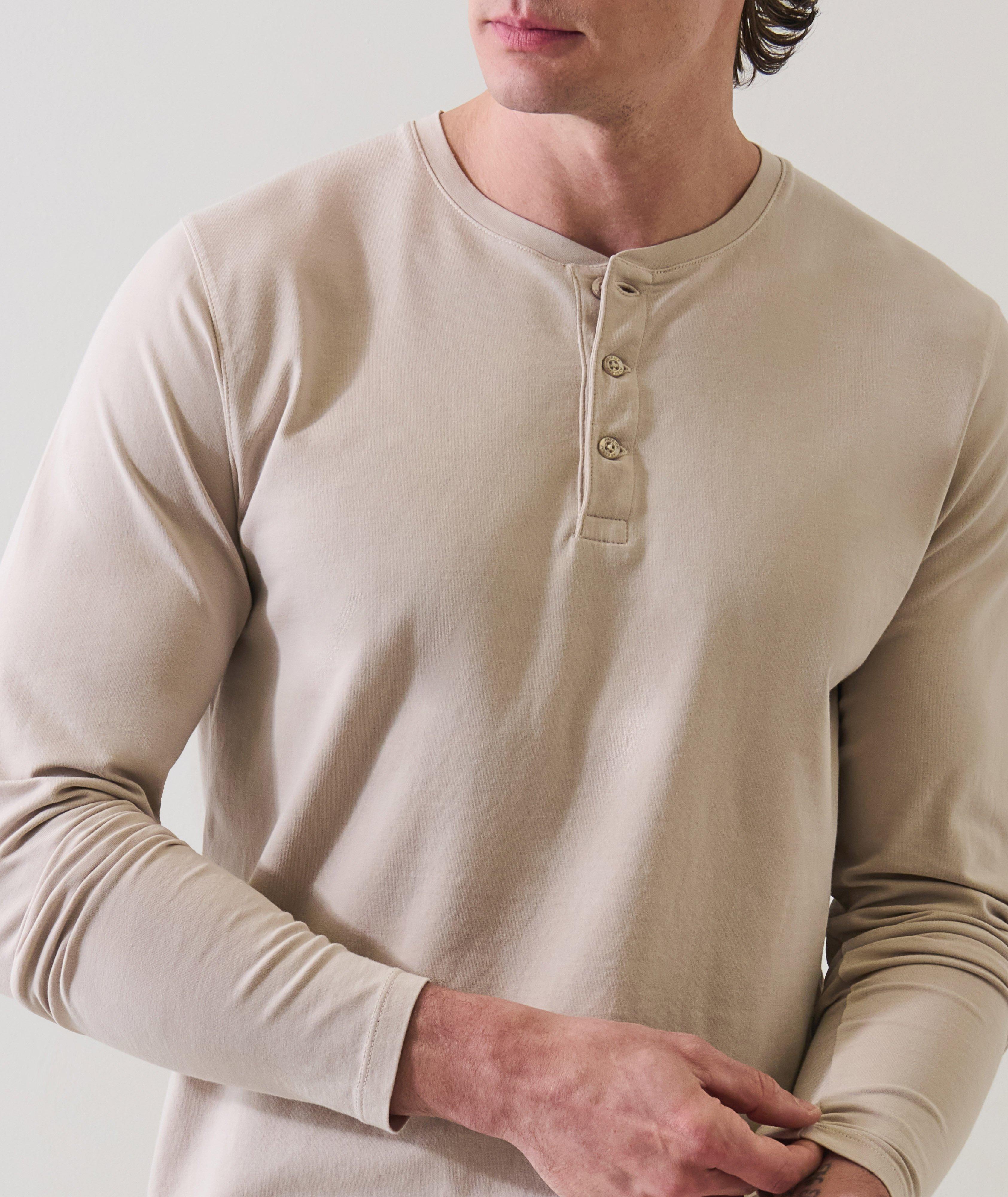 Henley coton pima-extensible image 2