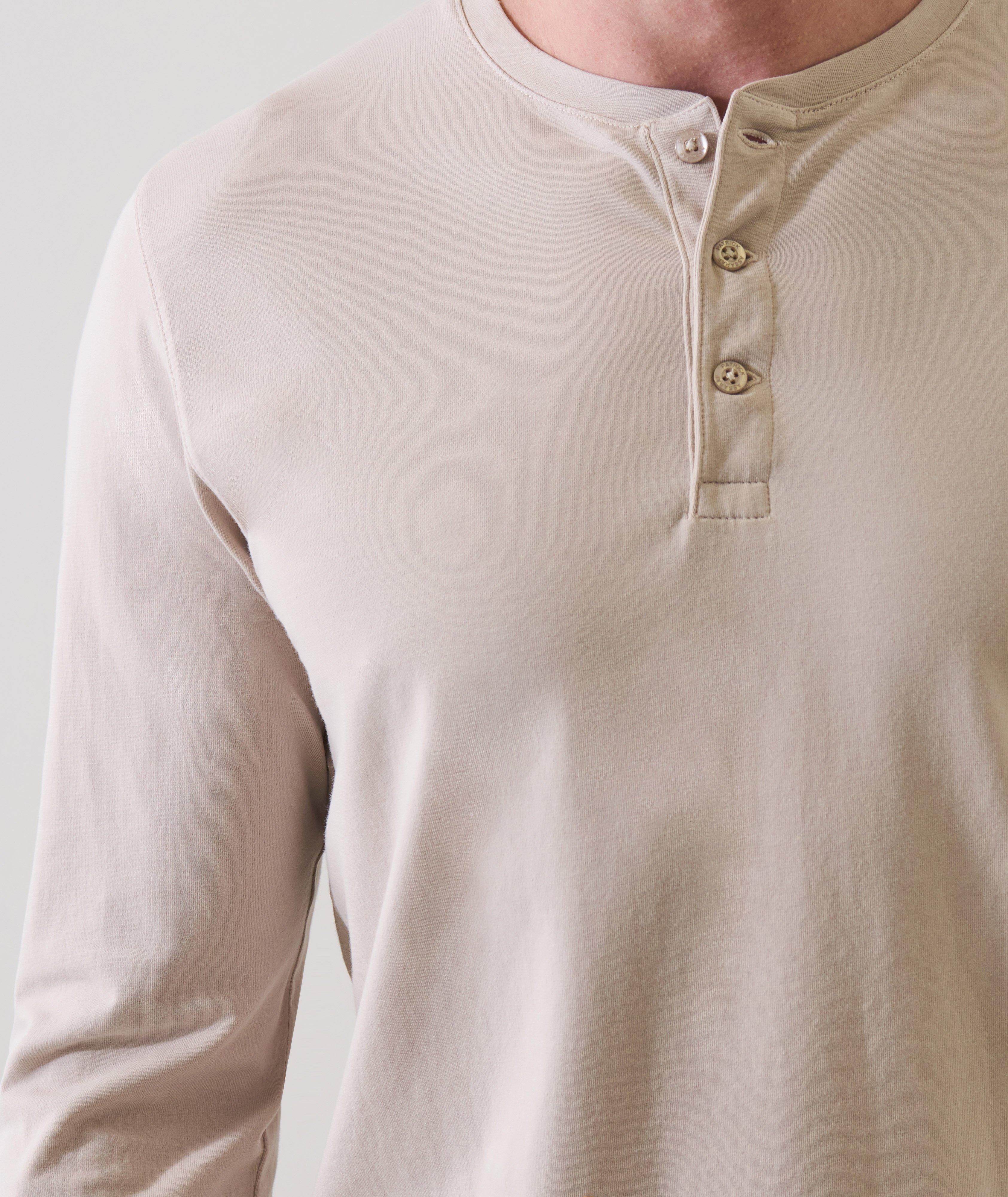Henley coton pima-extensible image 3