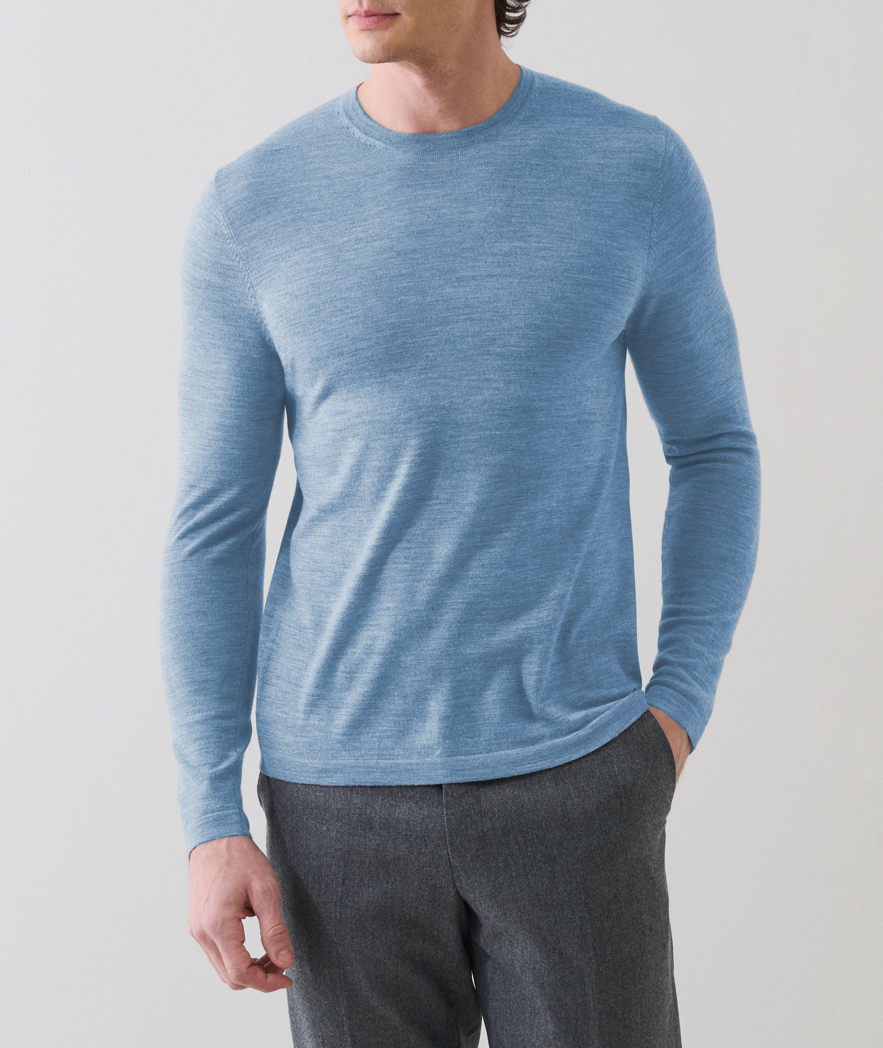 Extrafine Merino Wool Crewneck Sweater image 1