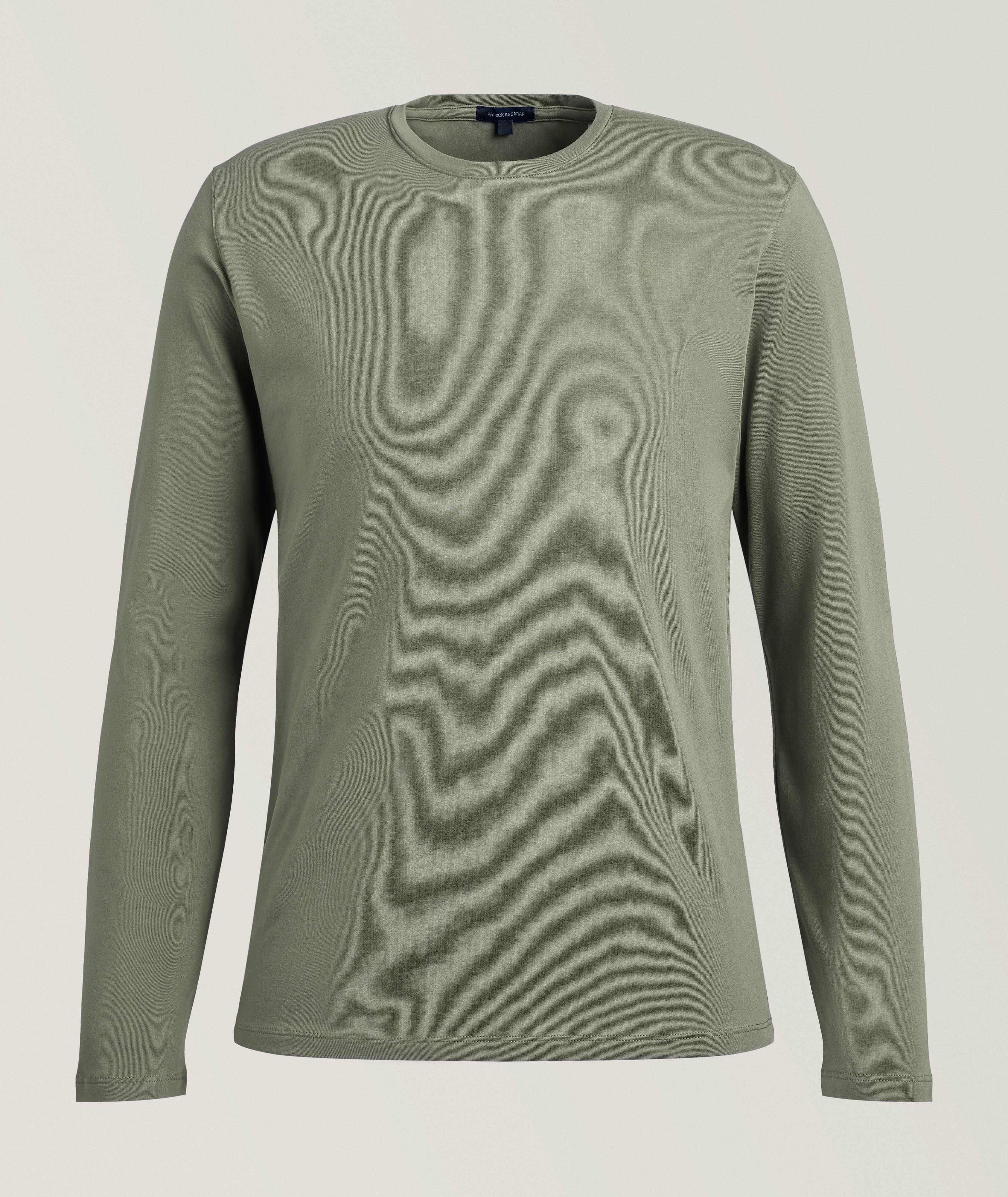 Patrick Assaraf Stretch-Pima Cotton T-Shirt