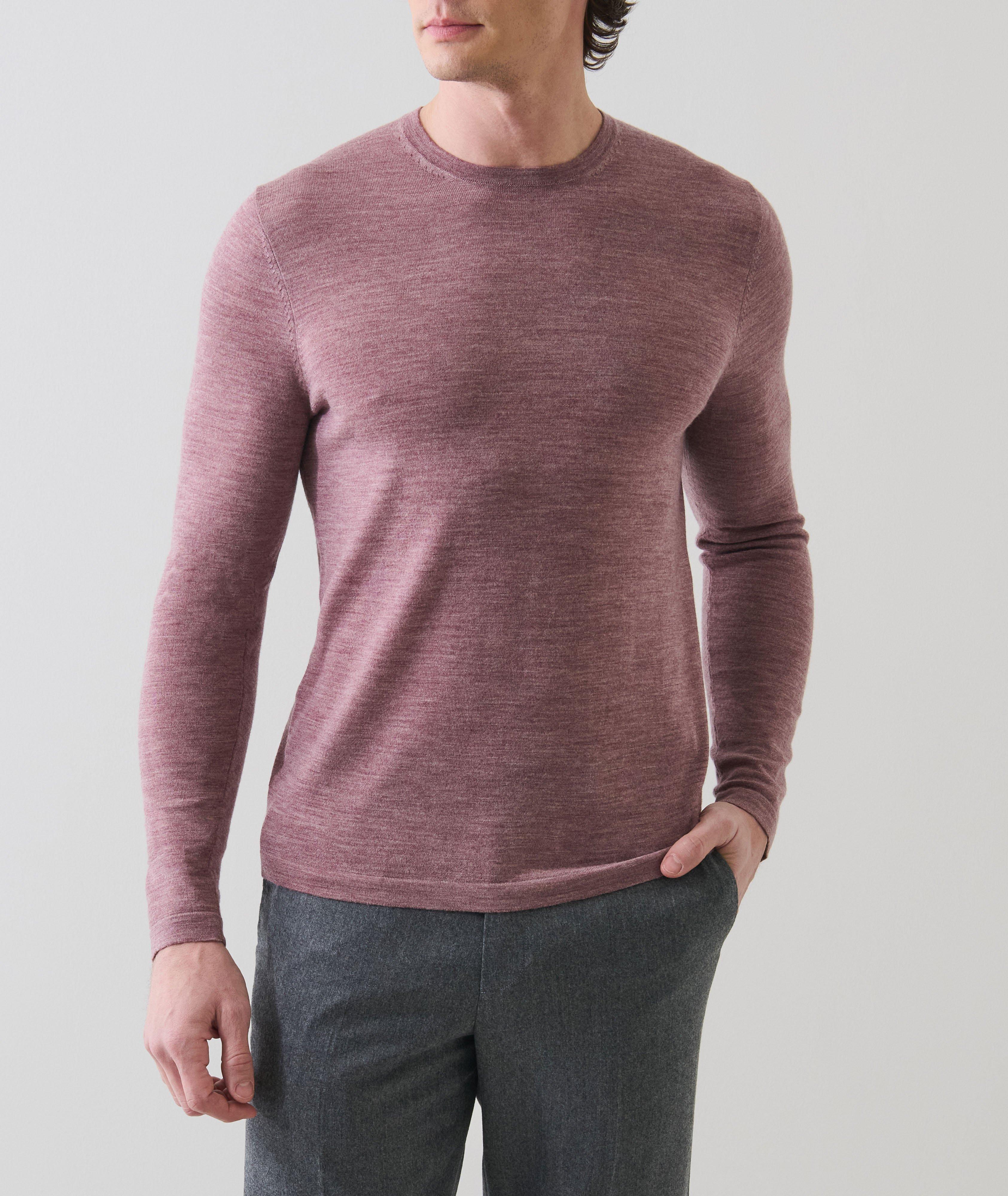 Extrafine Merino Wool Crewneck Sweater image 1