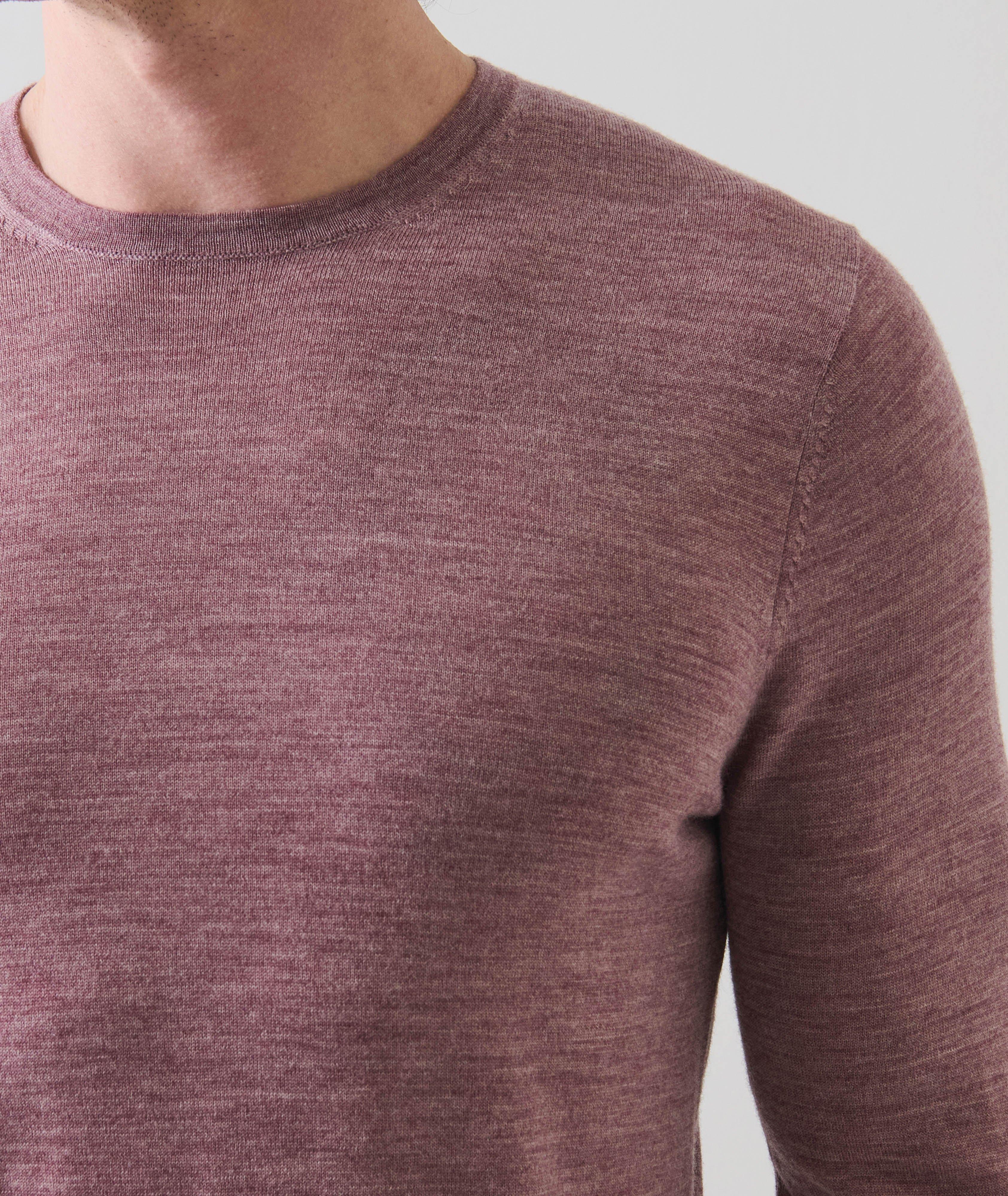 Extrafine Merino Wool Crewneck Sweater image 3