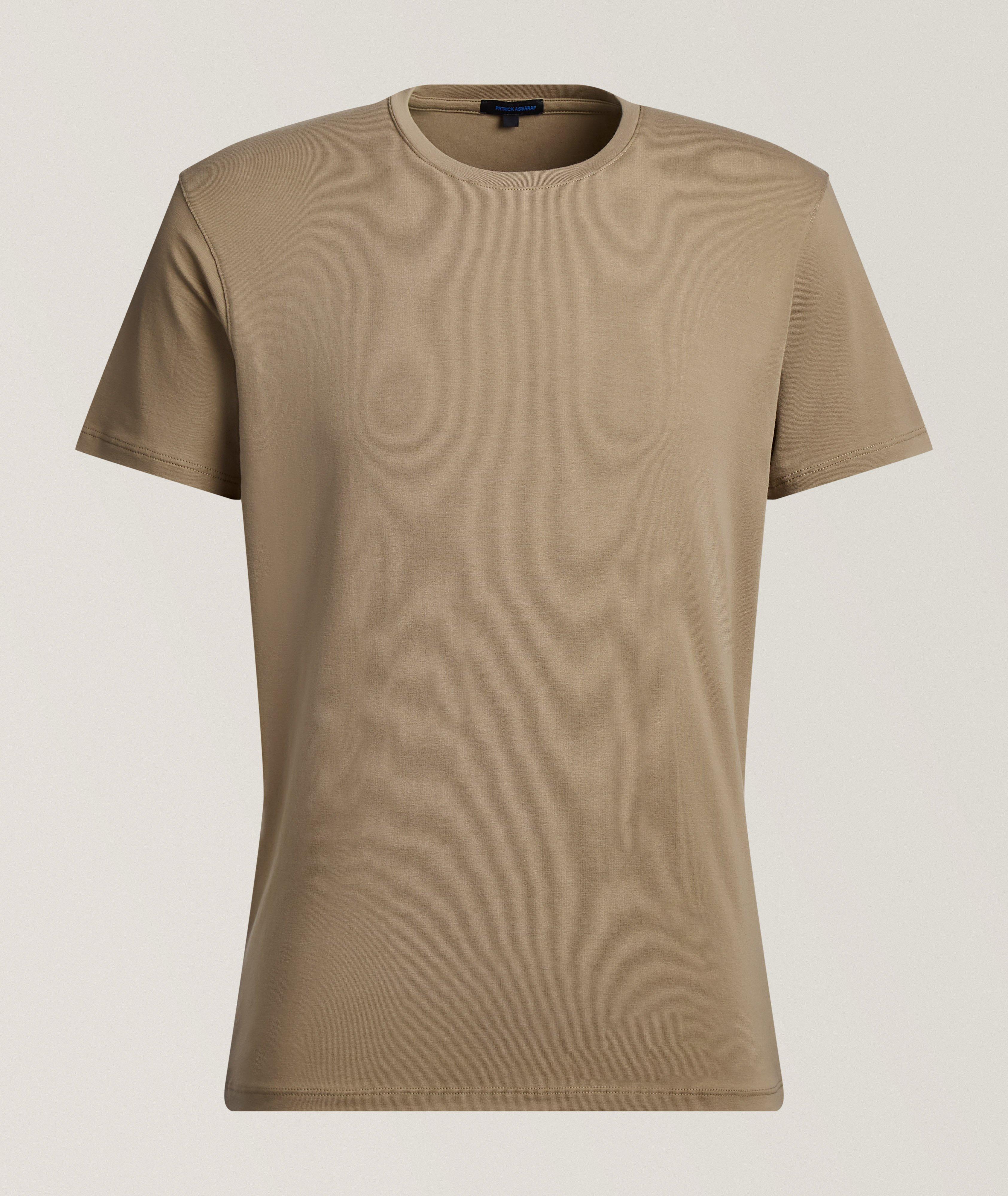 Patrick Assaraf Stretch-Pima Cotton T-Shirt