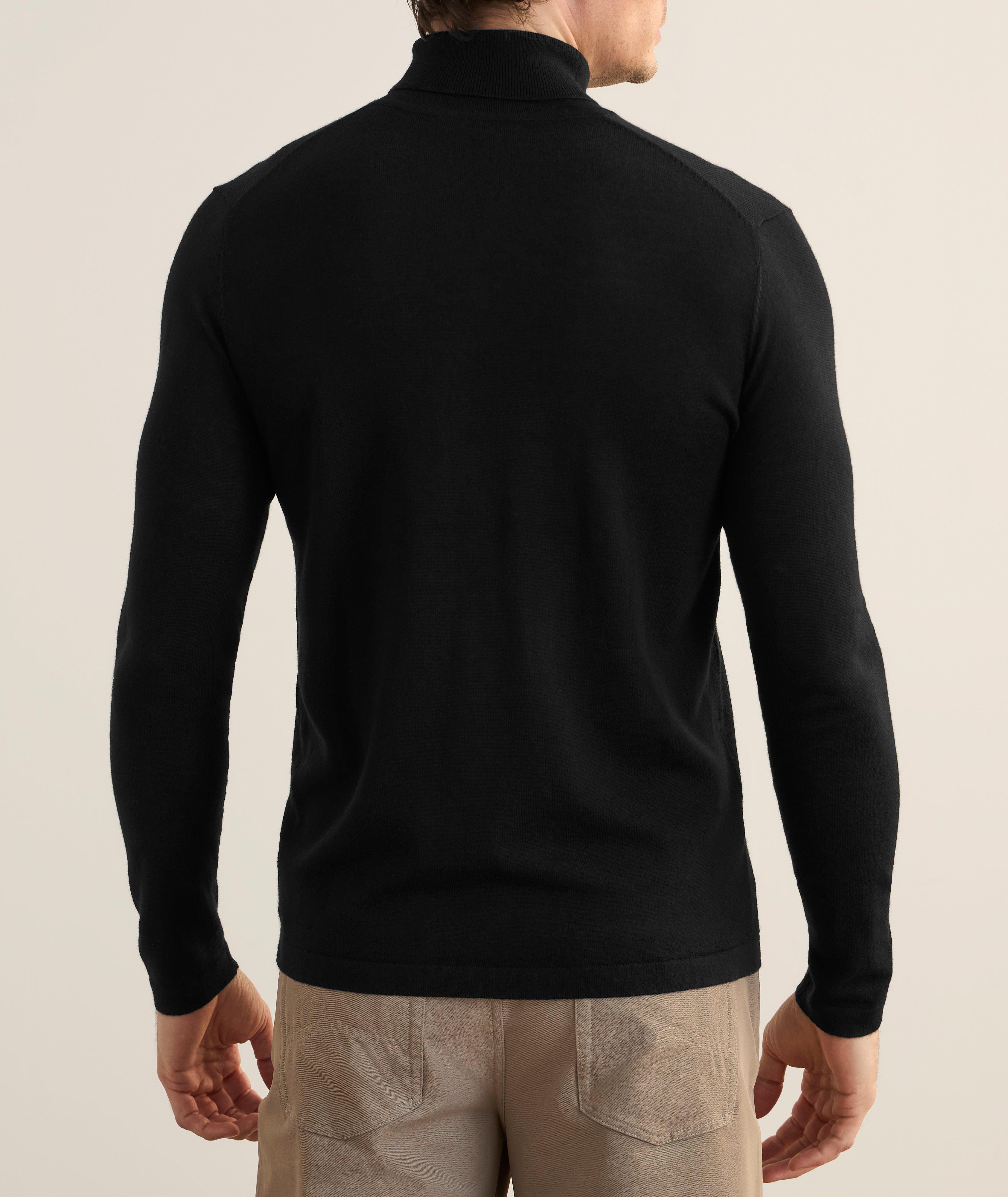 Extrafine Merino Wool Turtleneck Sweater image 2