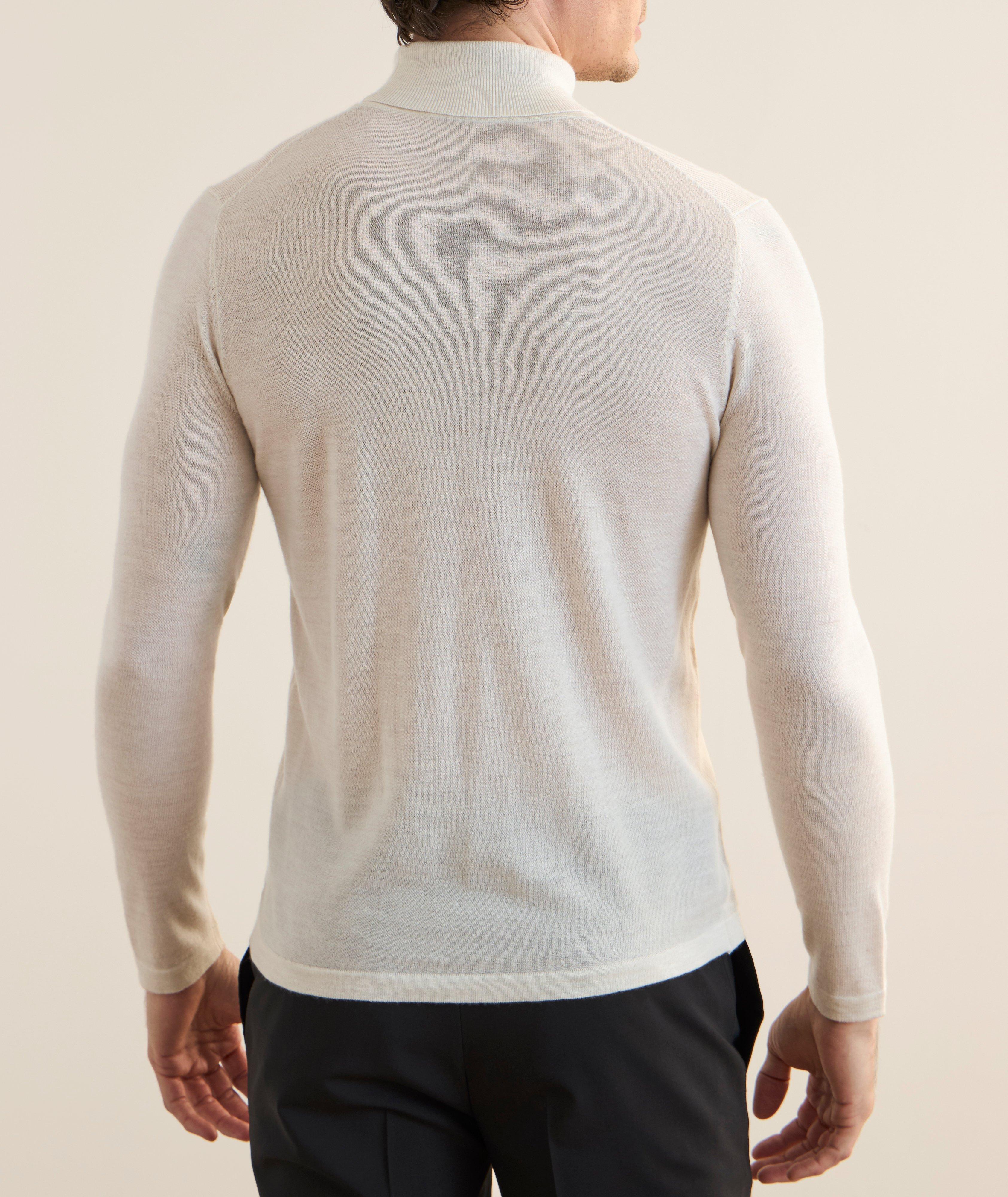Extrafine Merino Wool Turtleneck Sweater image 2