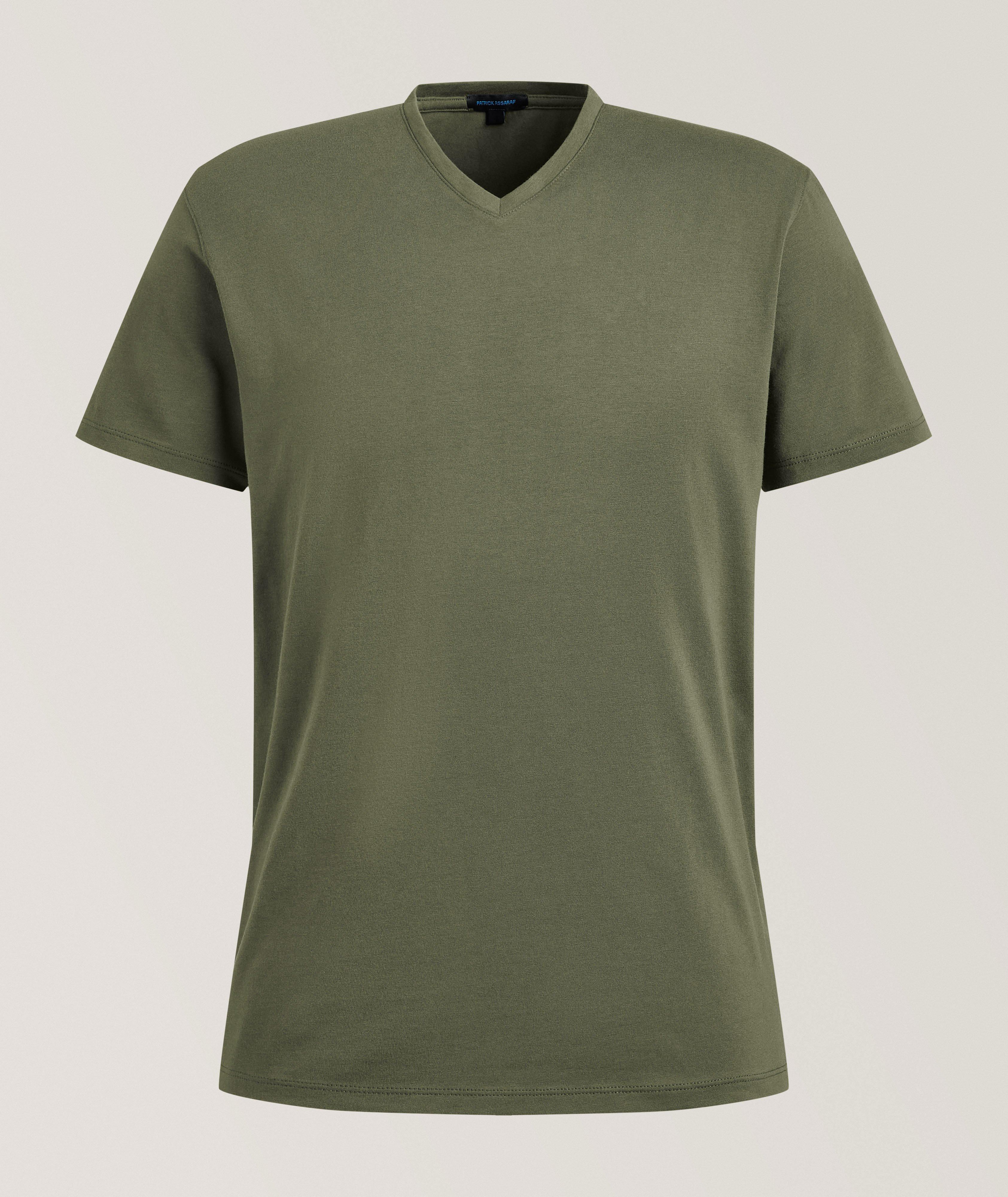 Brunello Cucinelli Cotton V-Neck T-Shirt | T-Shirts | Harry Rosen
