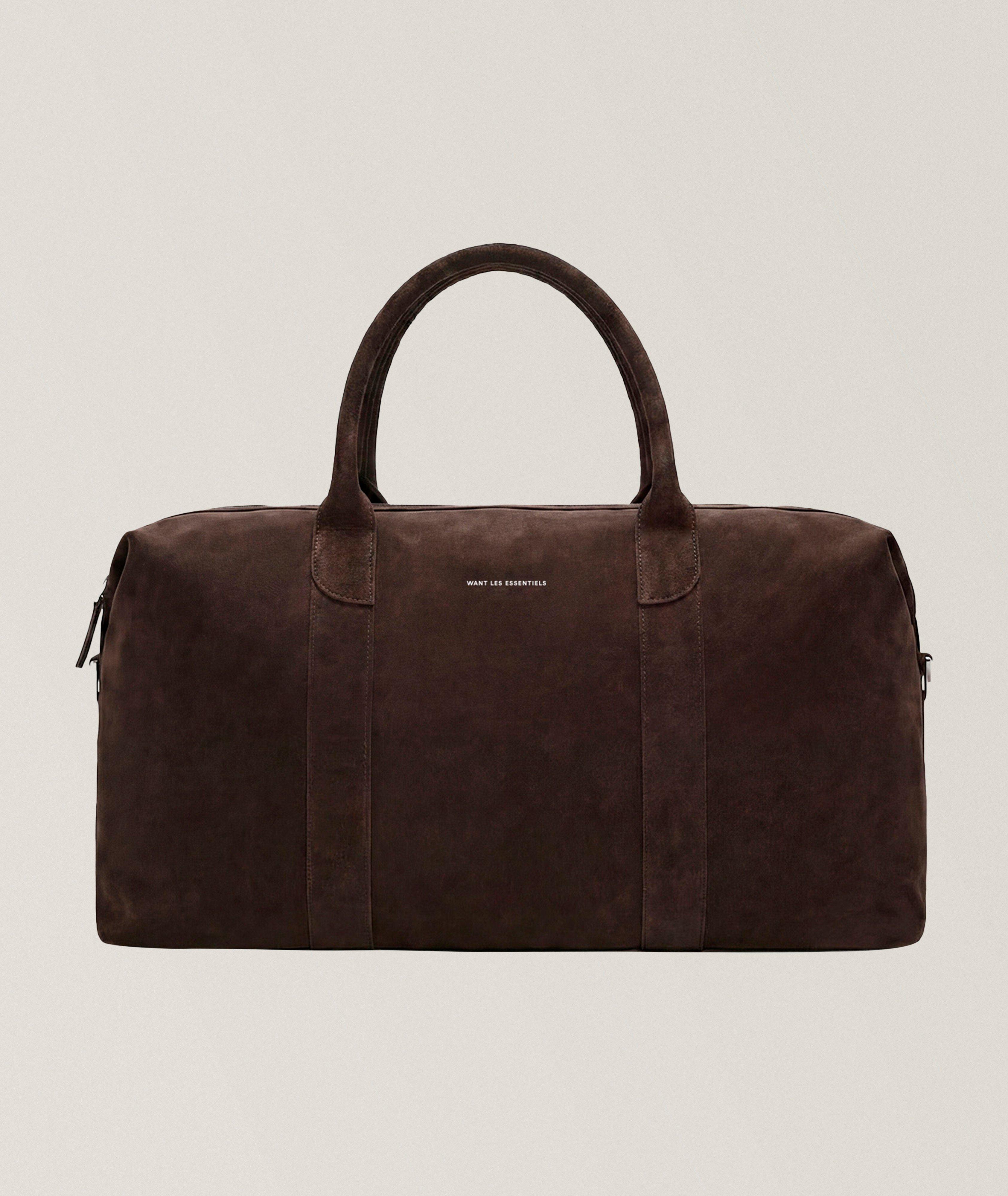 Want Les Essentiels Kelowna Suede Weekender Bag