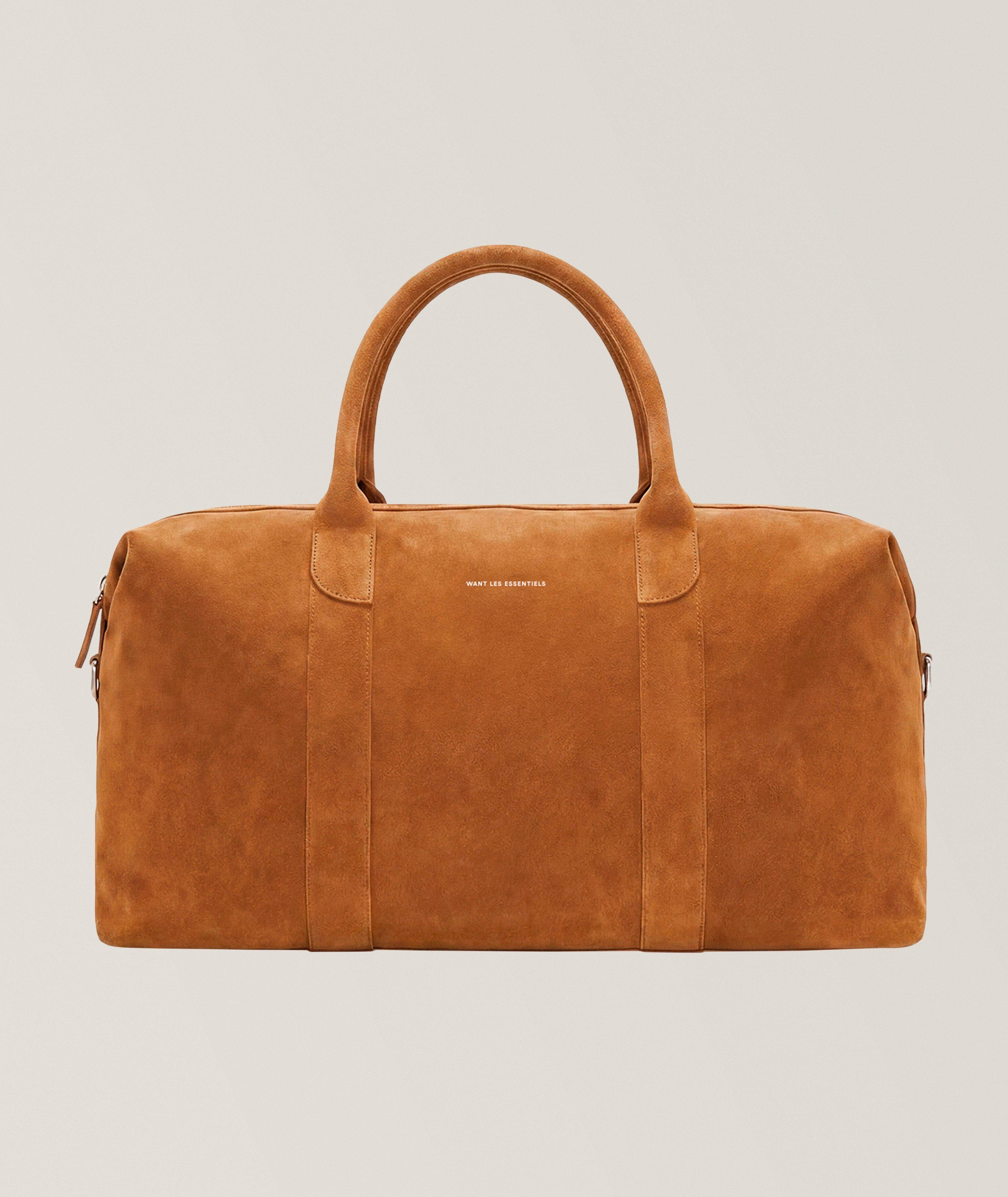 Want Les Essentiels Kelowna Suede Weekender Bag