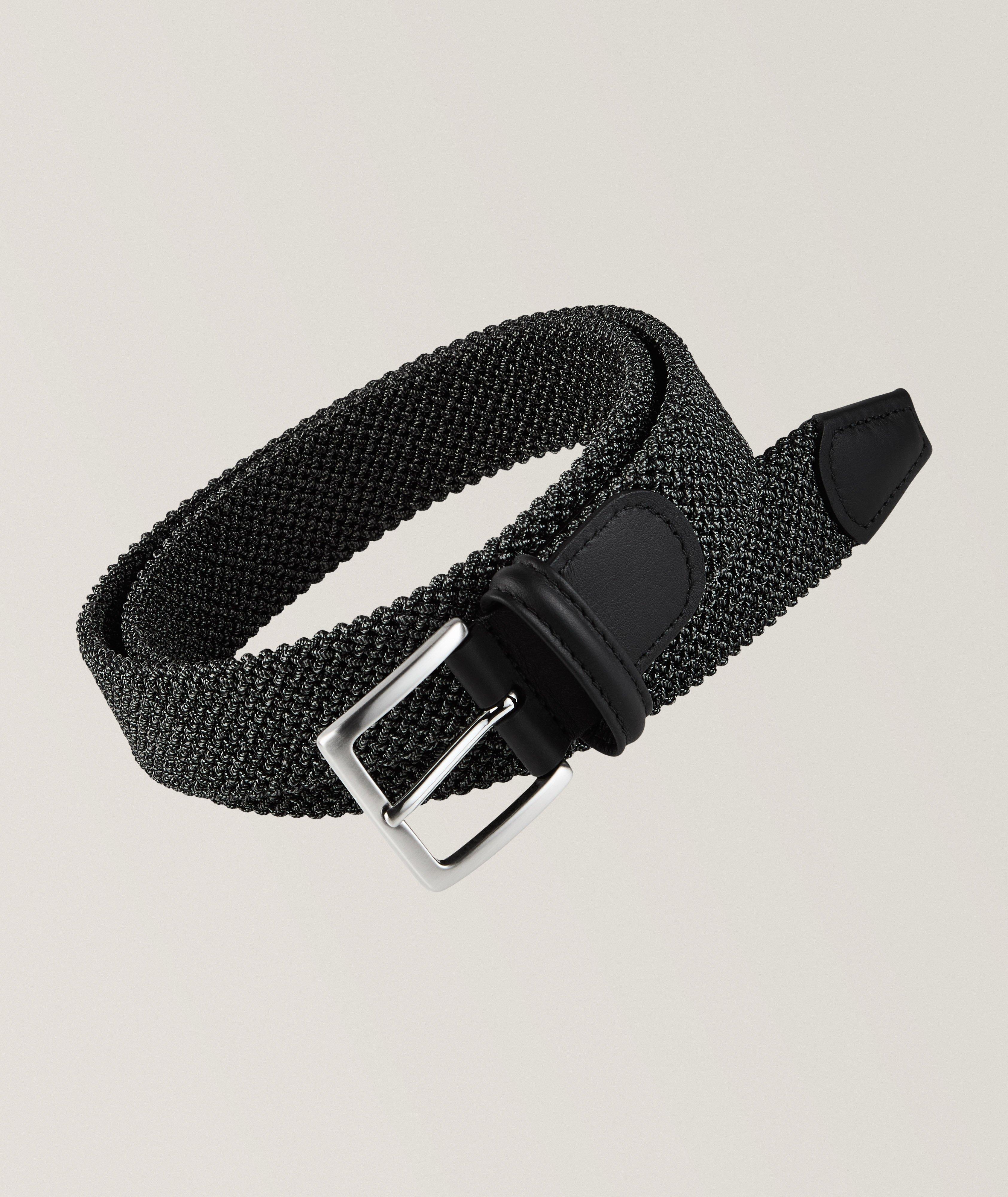 Speckled Woven Stretch Belt image 0