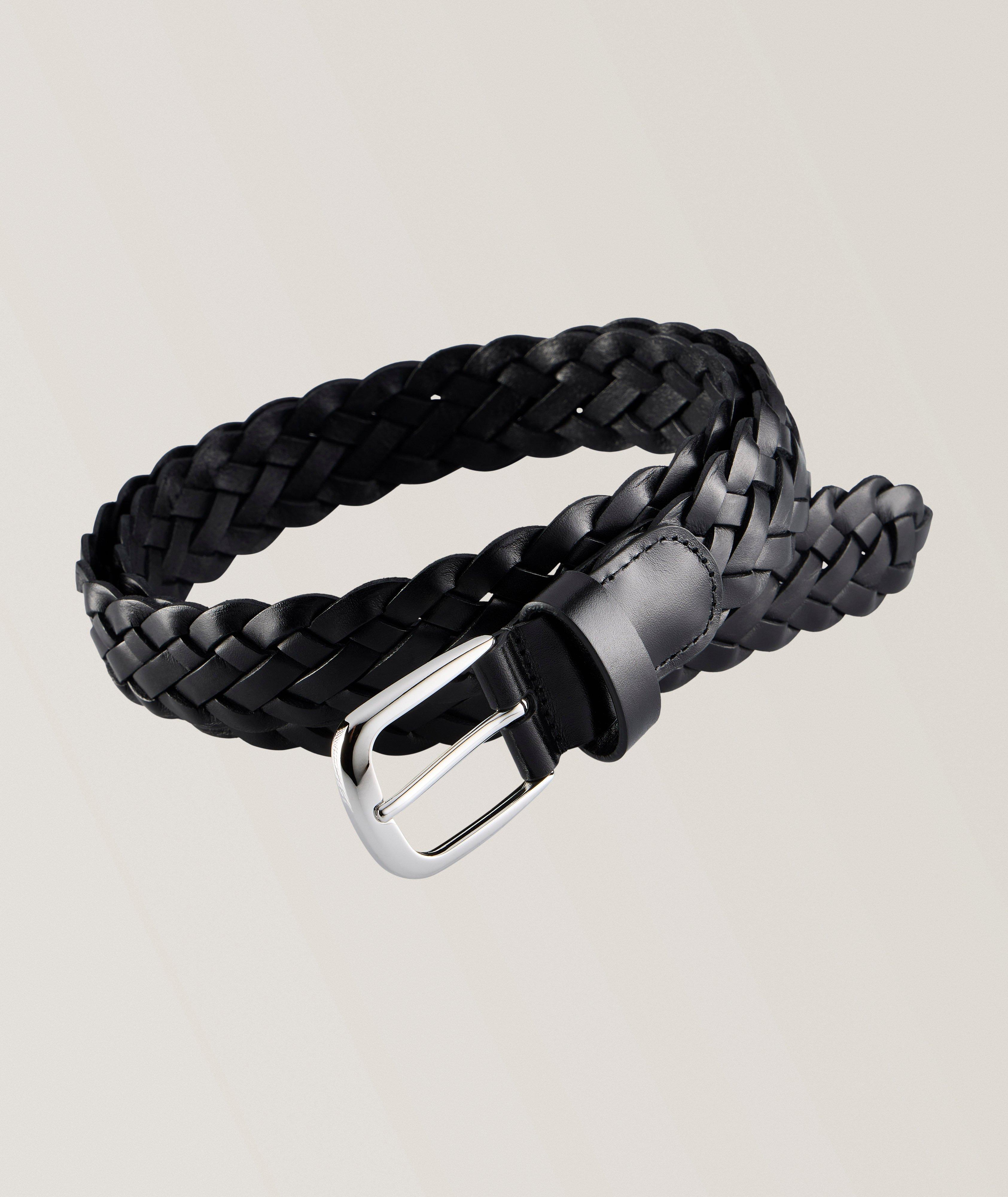 Woven Leather Belt image 0