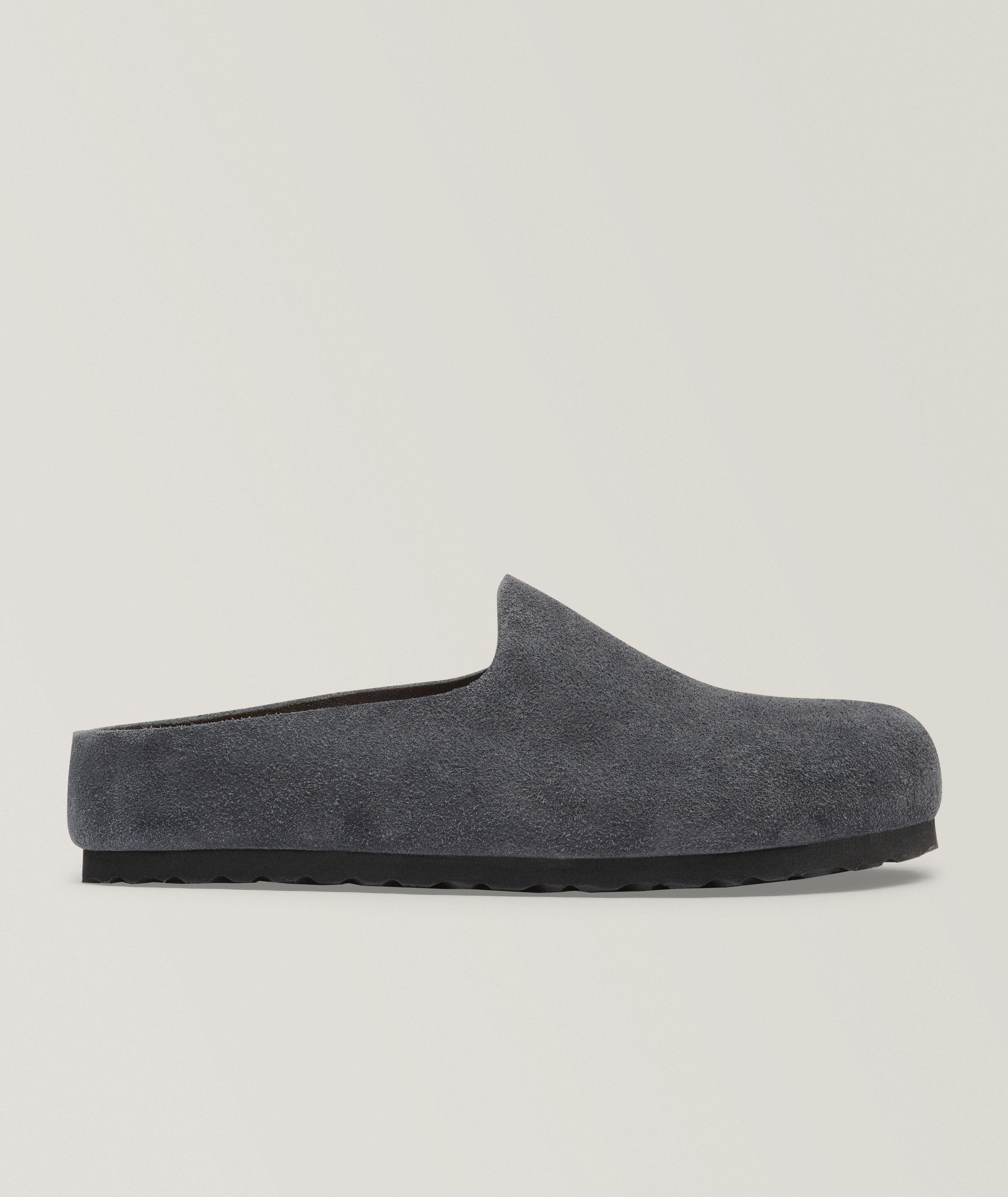 Birkenstock Amsterdam Suede Wrapped Mules