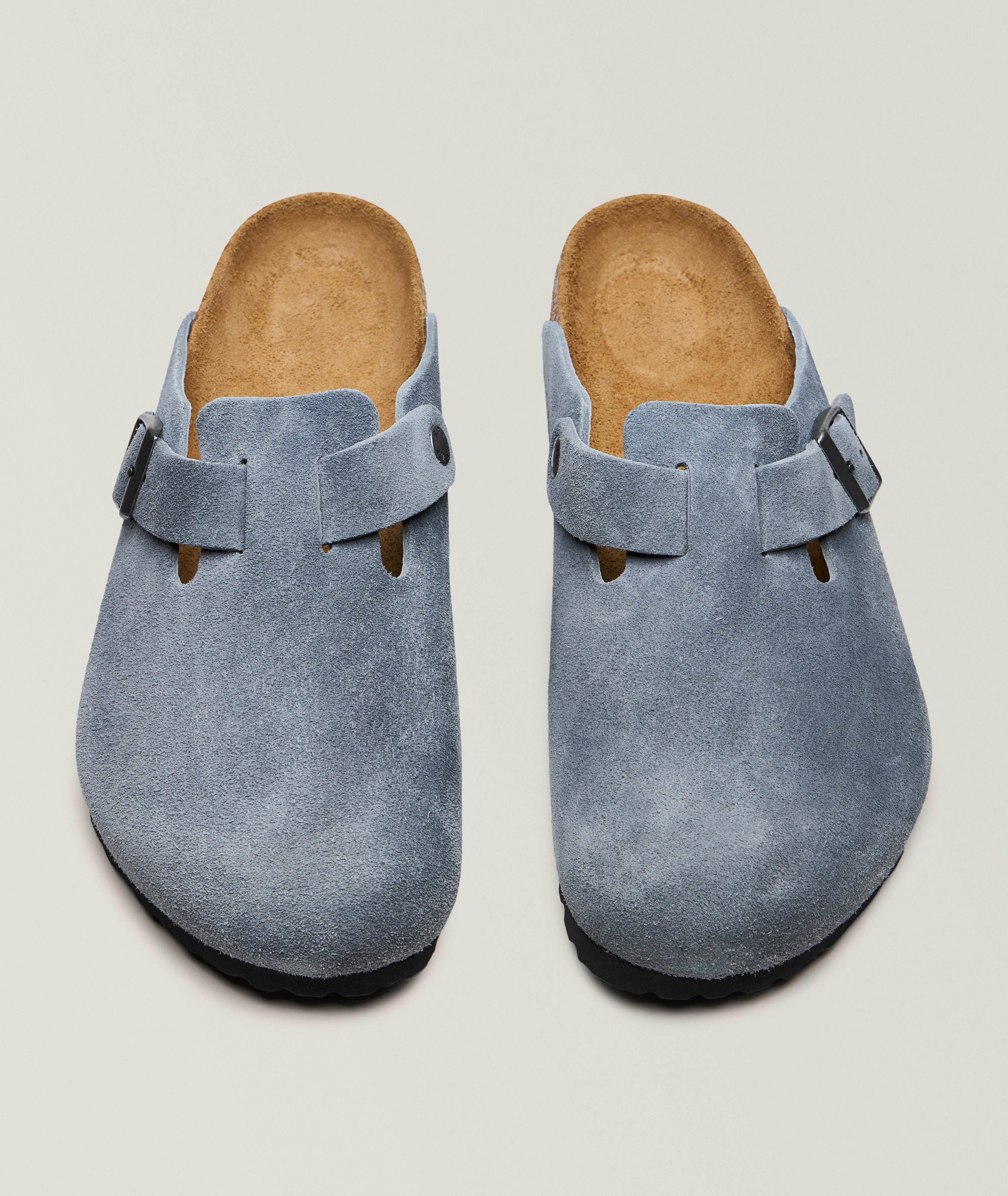Boston Suede Leather Mules image 1