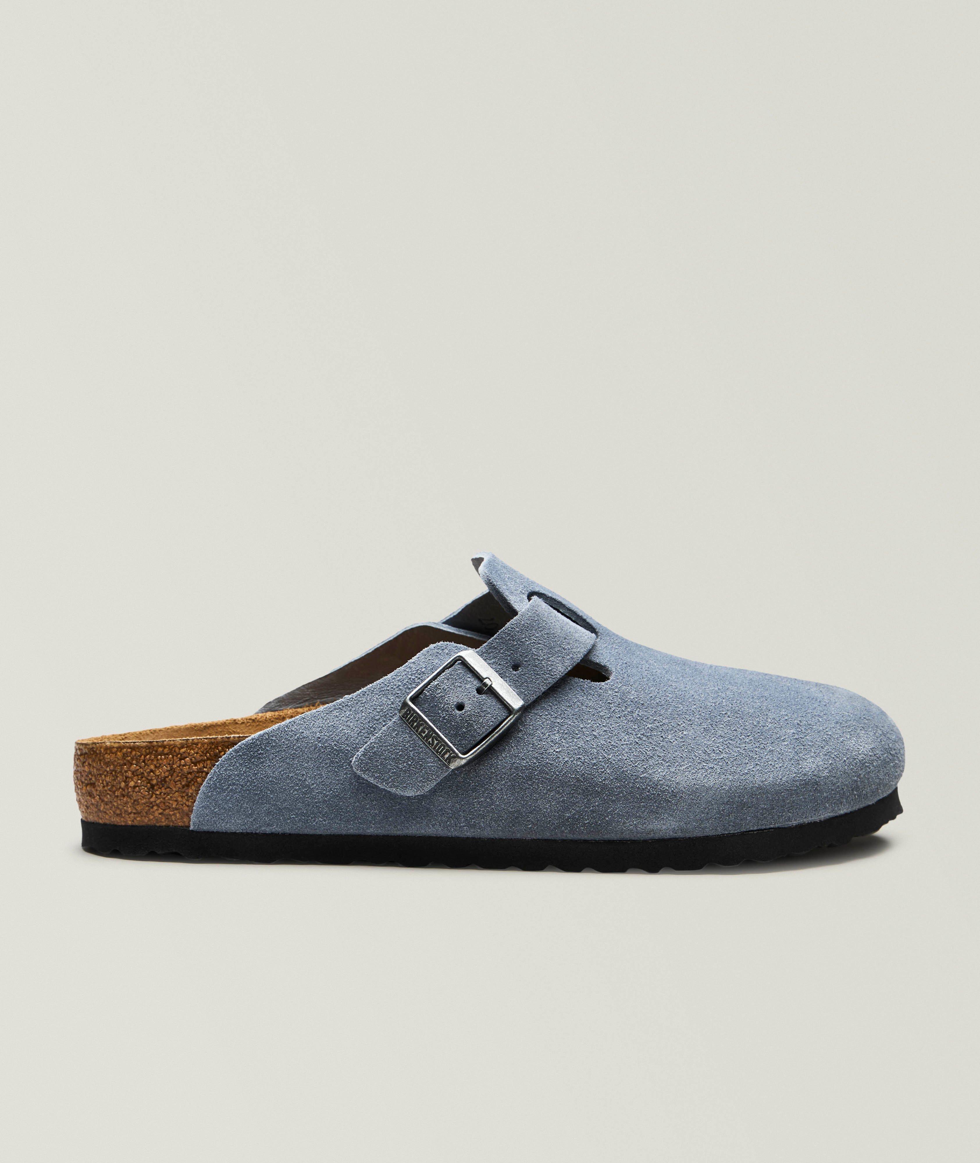 Boston Suede Leather Mules image 0