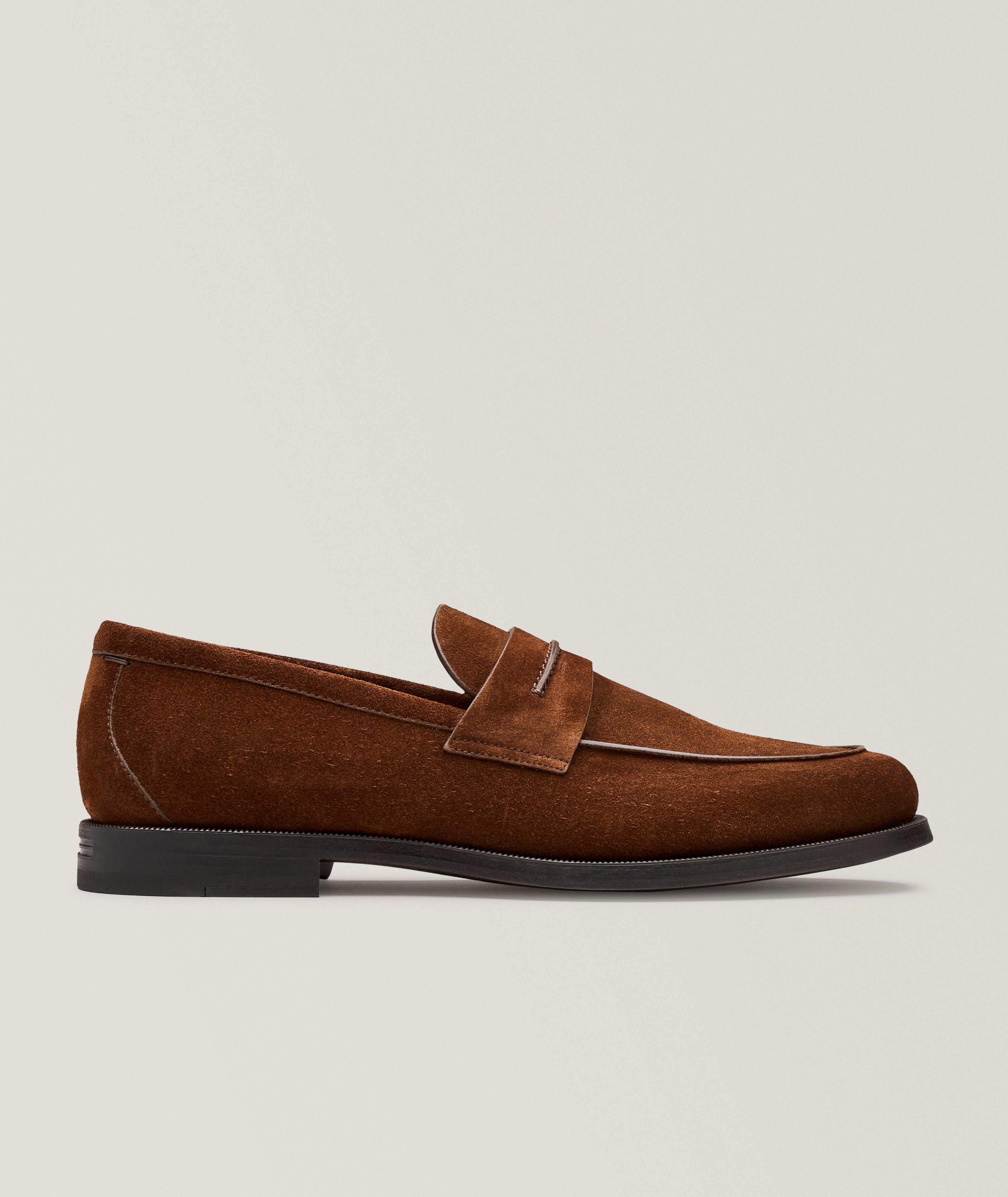 ZEGNA Corso Suede Mocassin Loafers