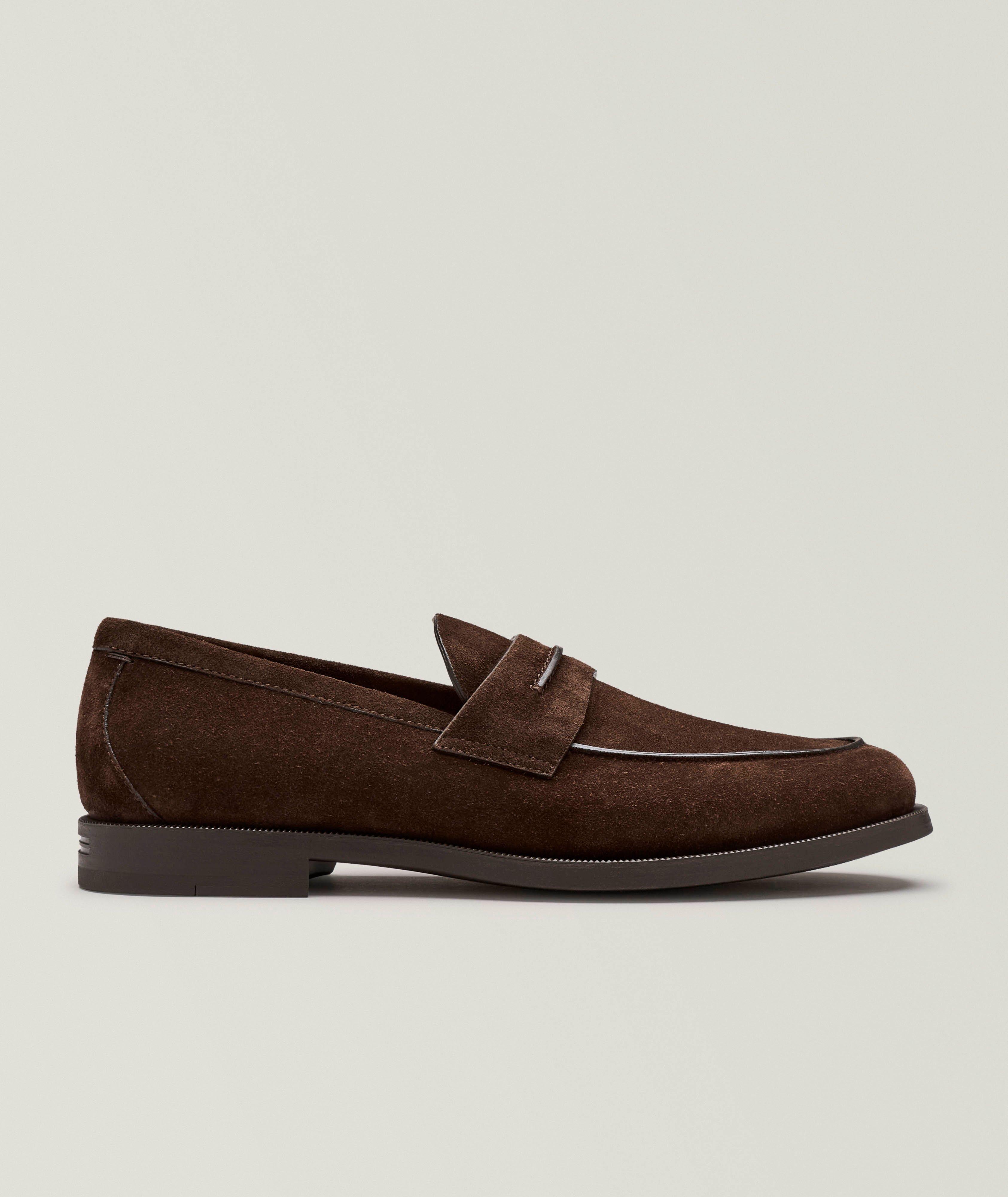 ZEGNA Corso Suede Mocassin Loafers