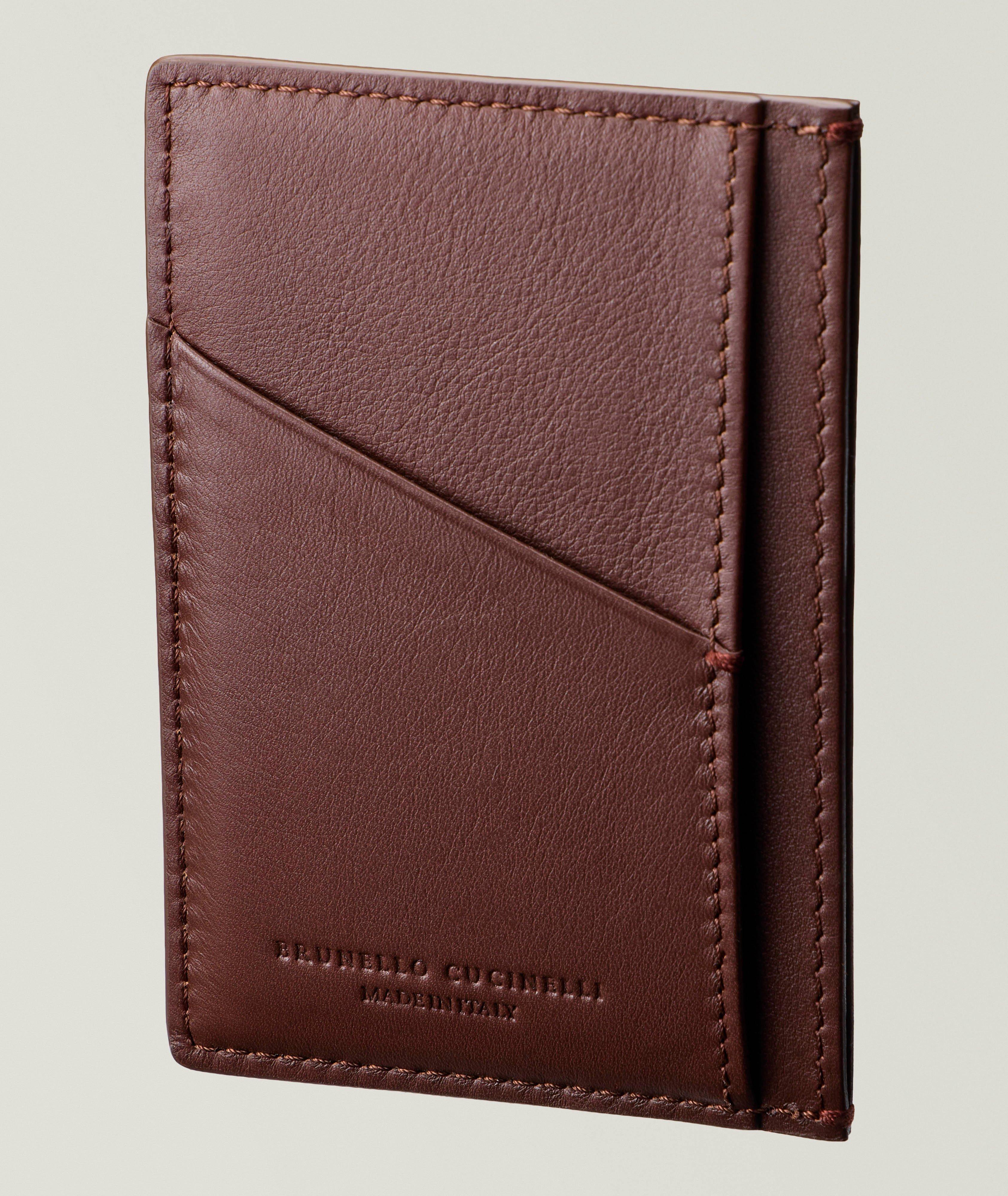 Calfskin Leather Cardholder  image 1