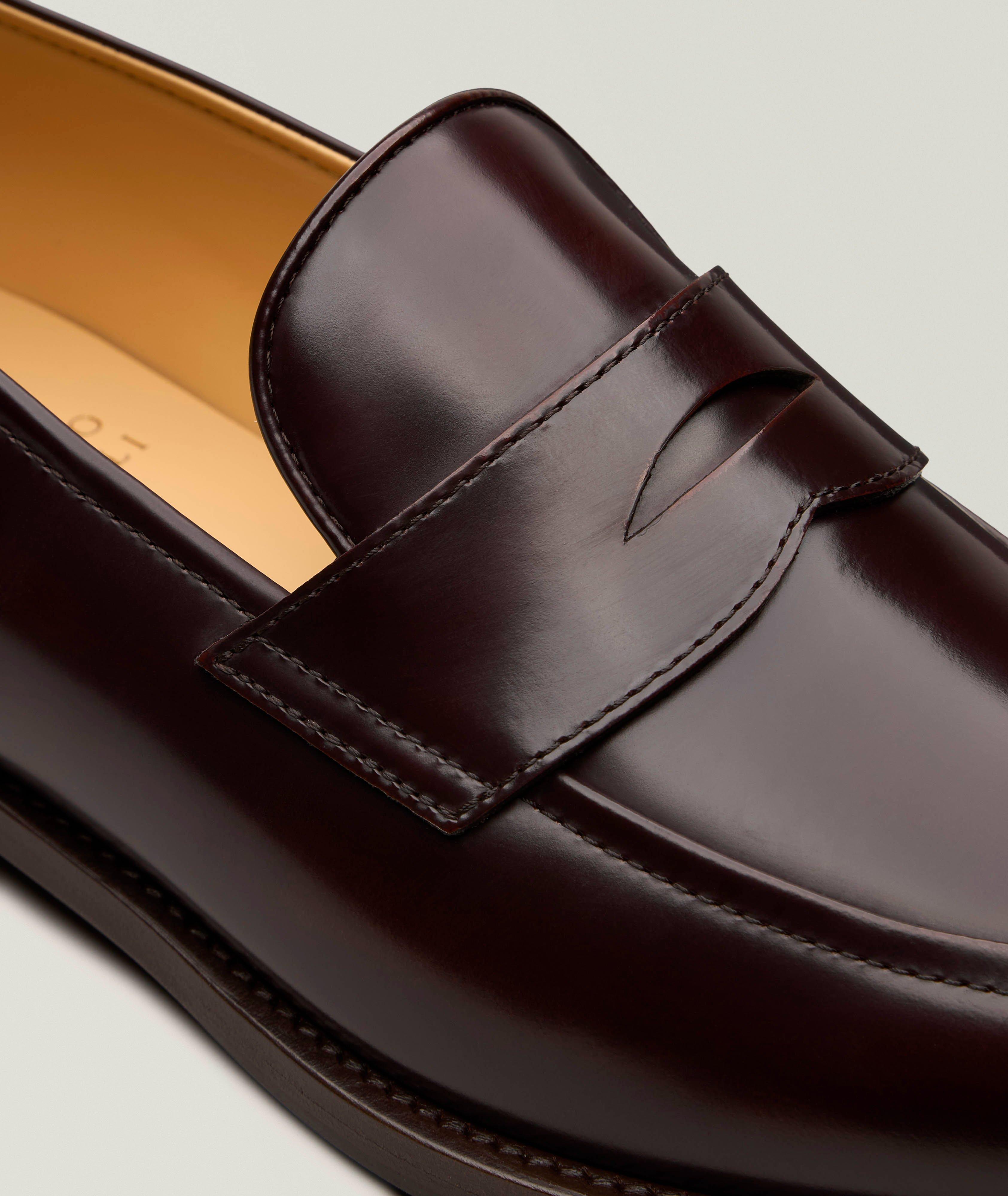 Leather Penny Loafers image 2