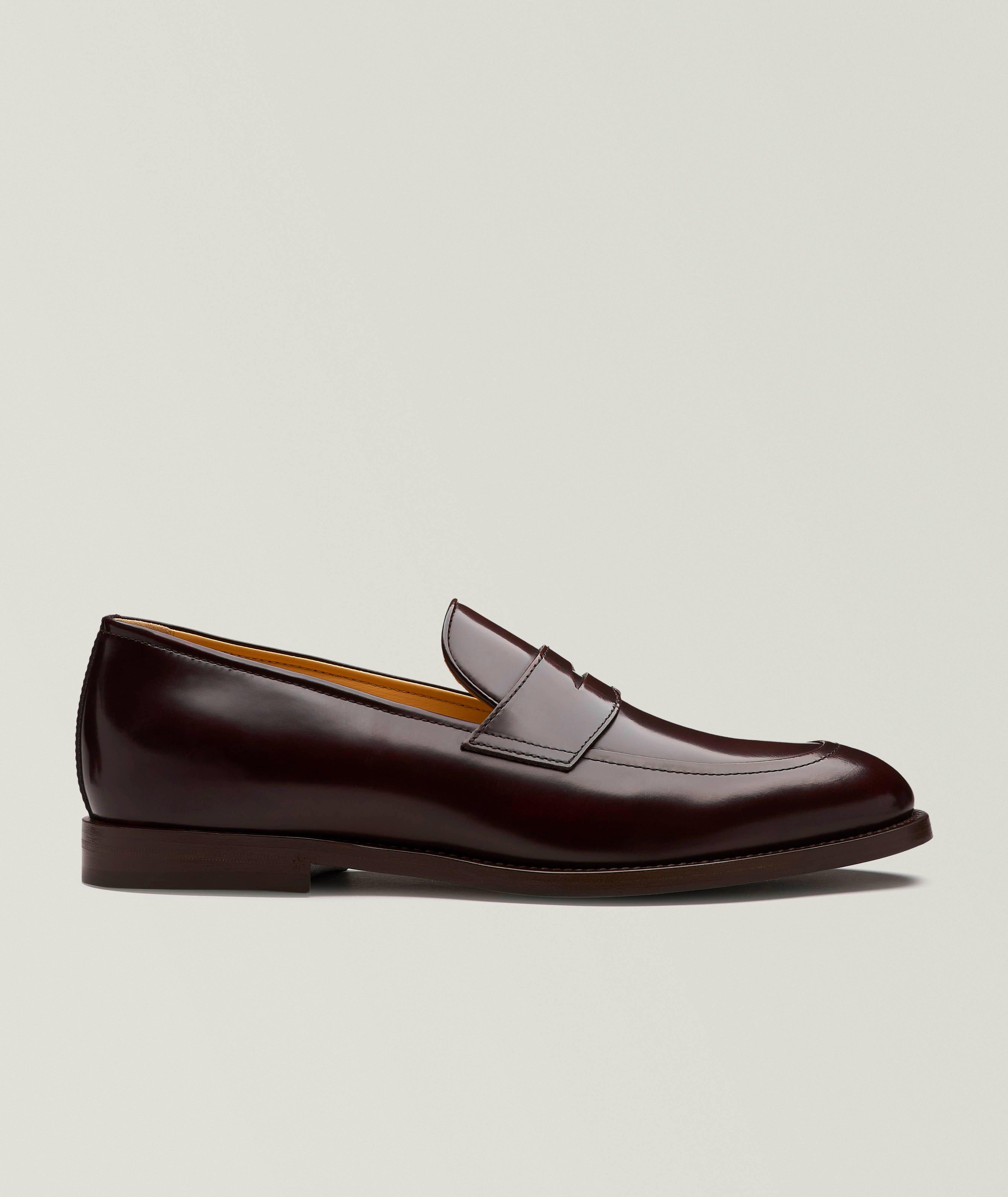 Brunello Cucinelli Leather Penny Loafers