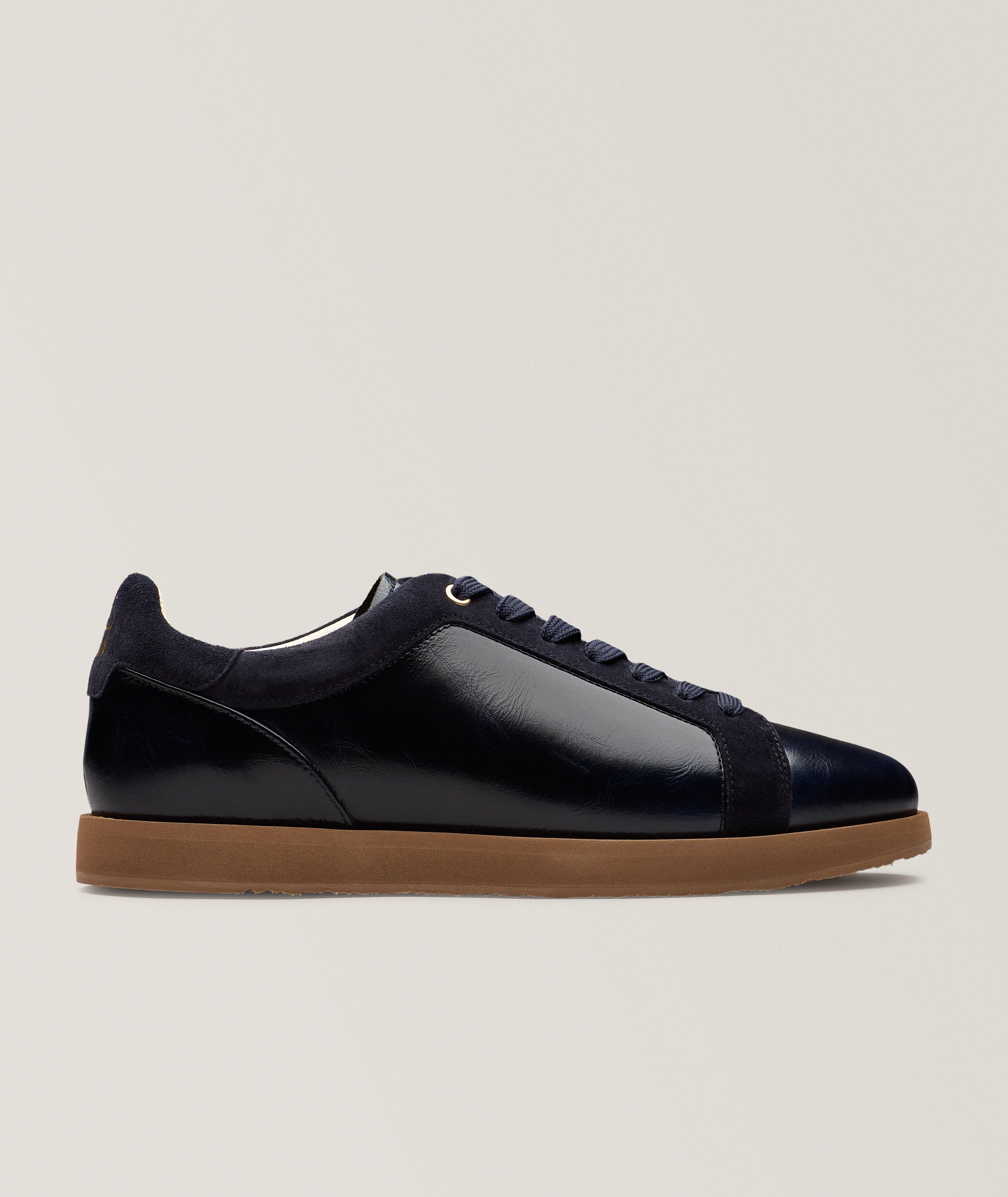 Brunello Cucinelli Suede & Leather Sneakers