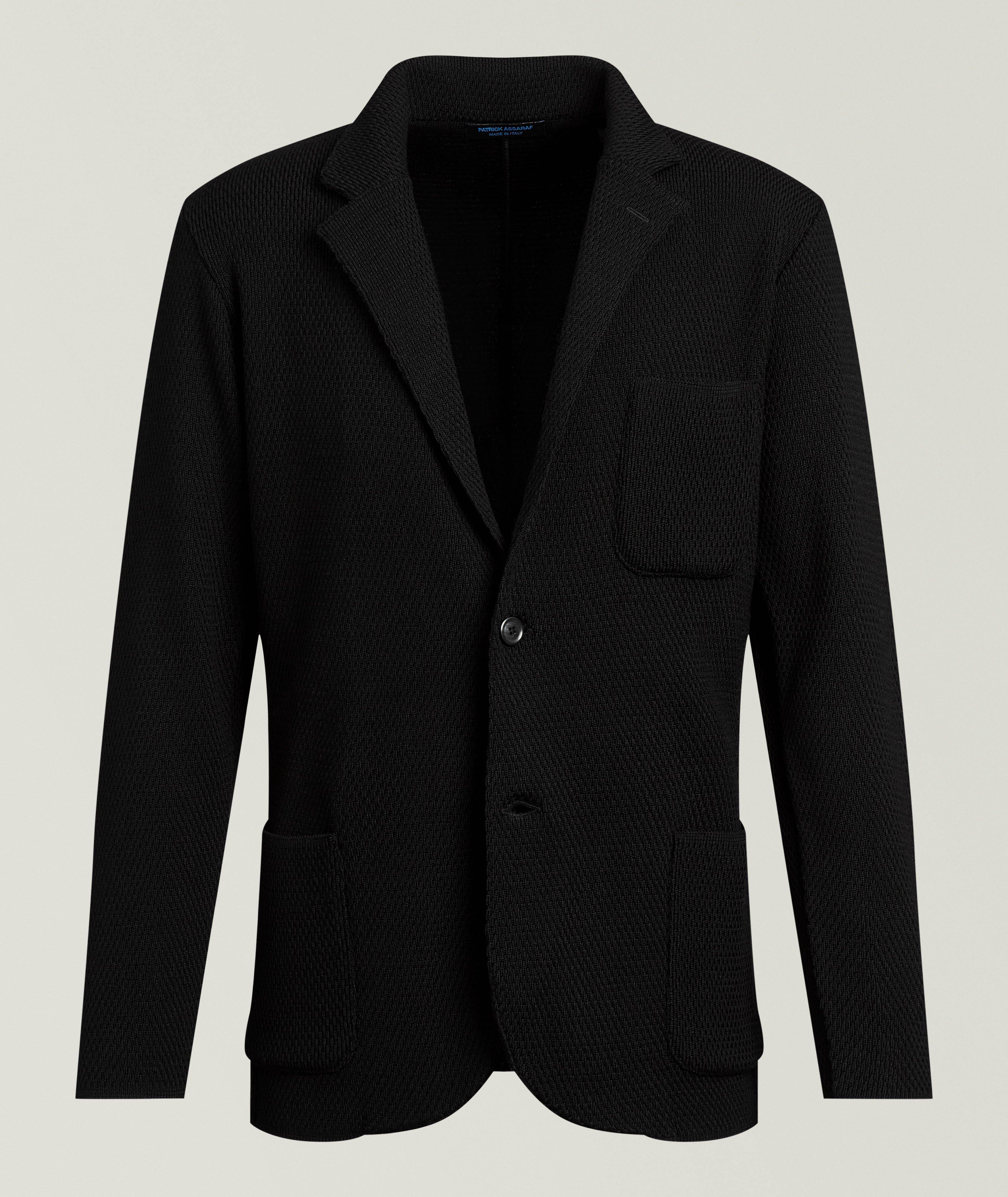 Honeycomb Extrafine Merino Wool Sport Jacket image 0