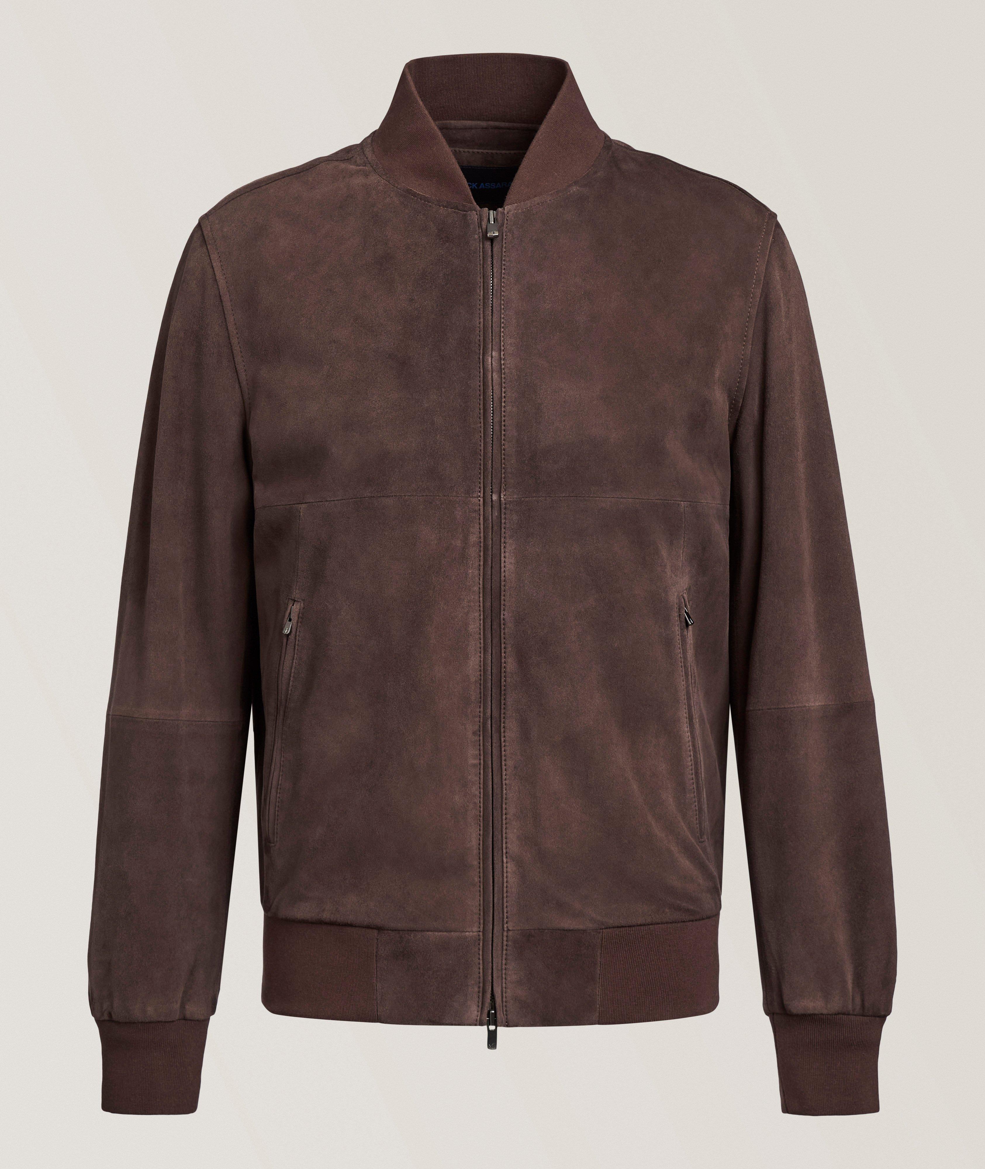 Patrick Assaraf Sumatra Suede Bomber