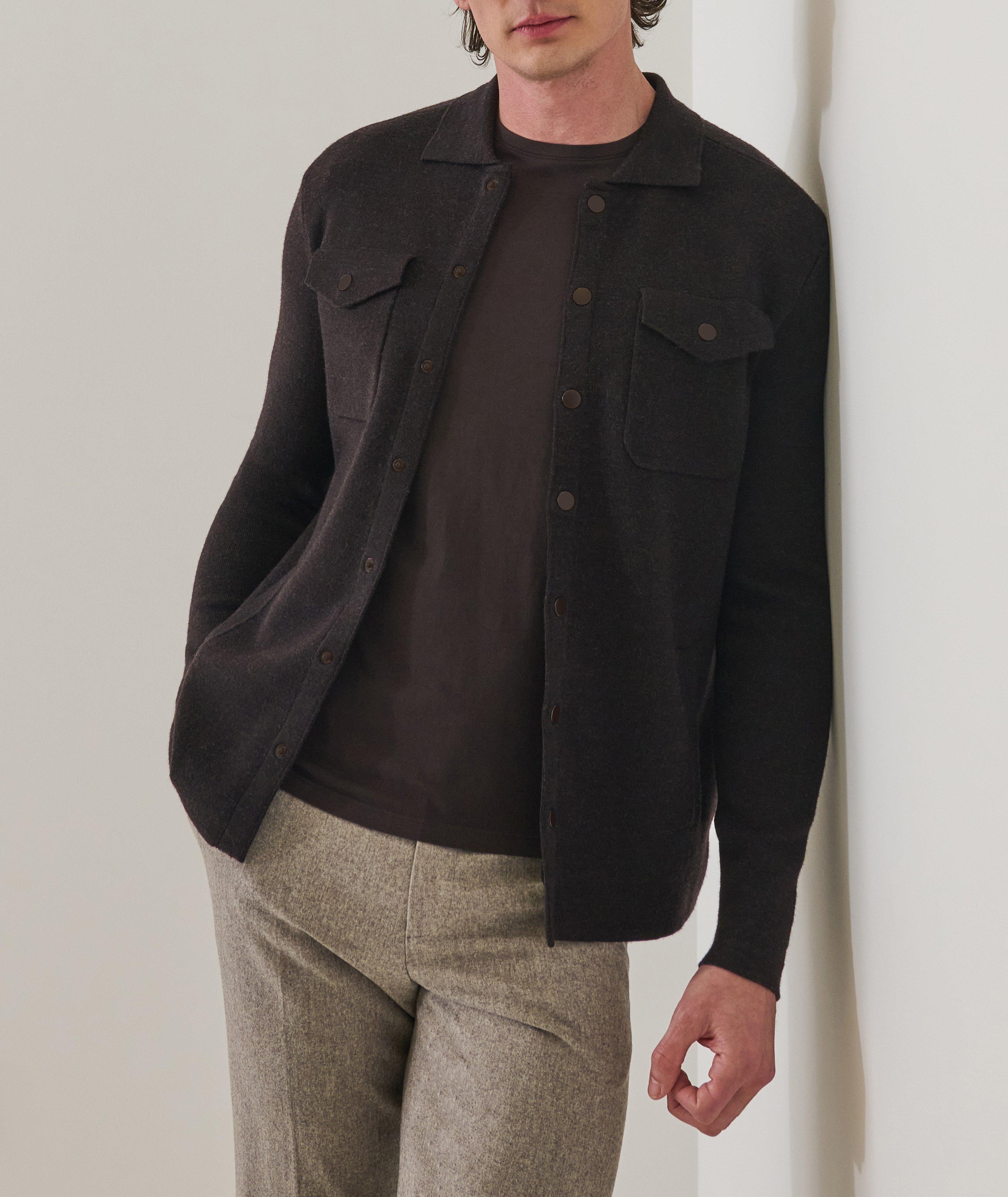 【新品未開封】S overfit stitch jacket enamel /F Patrick Assaraf Milano Stitch Snap Overshirt | Sport Jackets