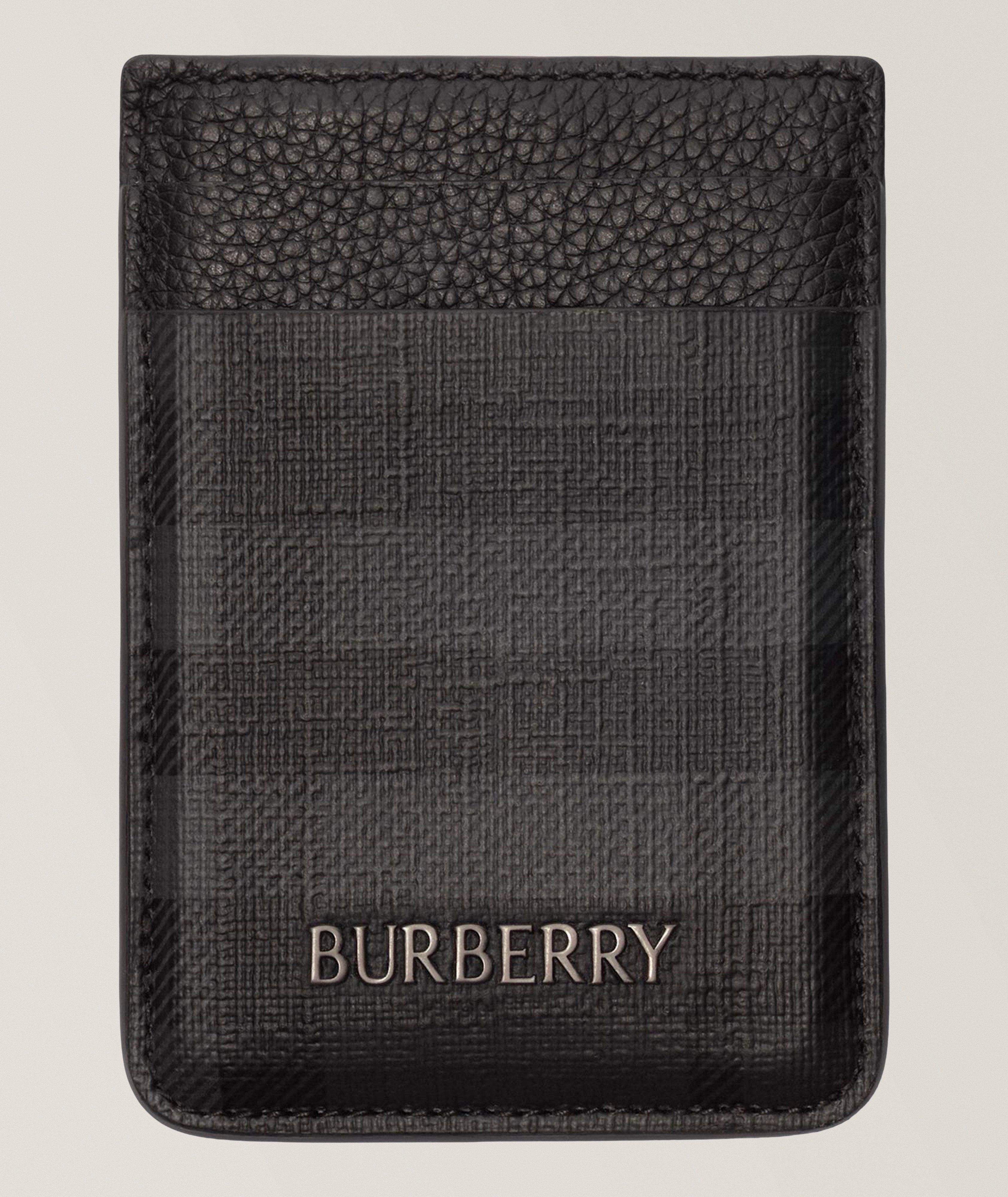 Burberry City Check Magnetic Cardholder 