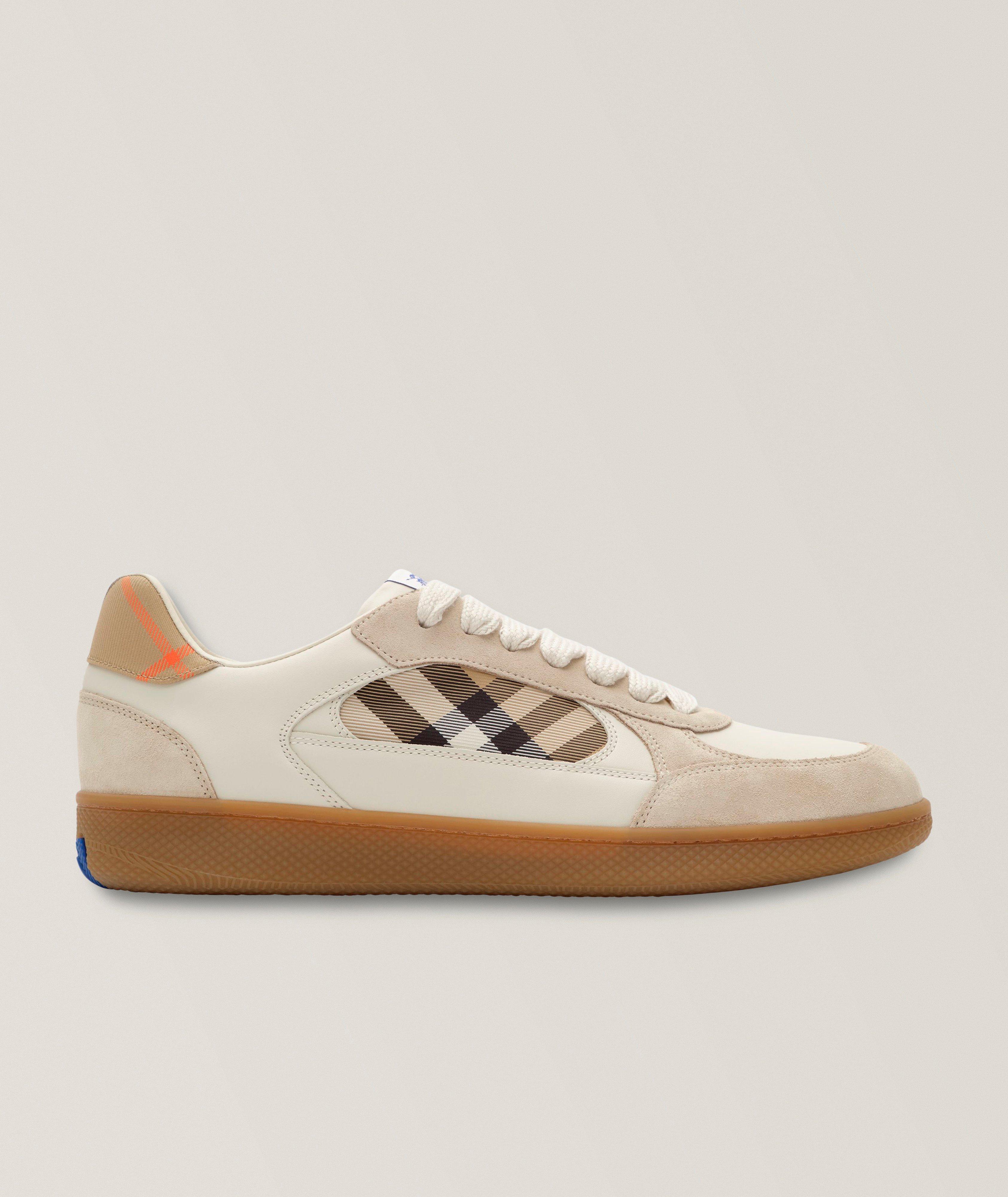 Burberry Chaussures sport quadrillées terrasse