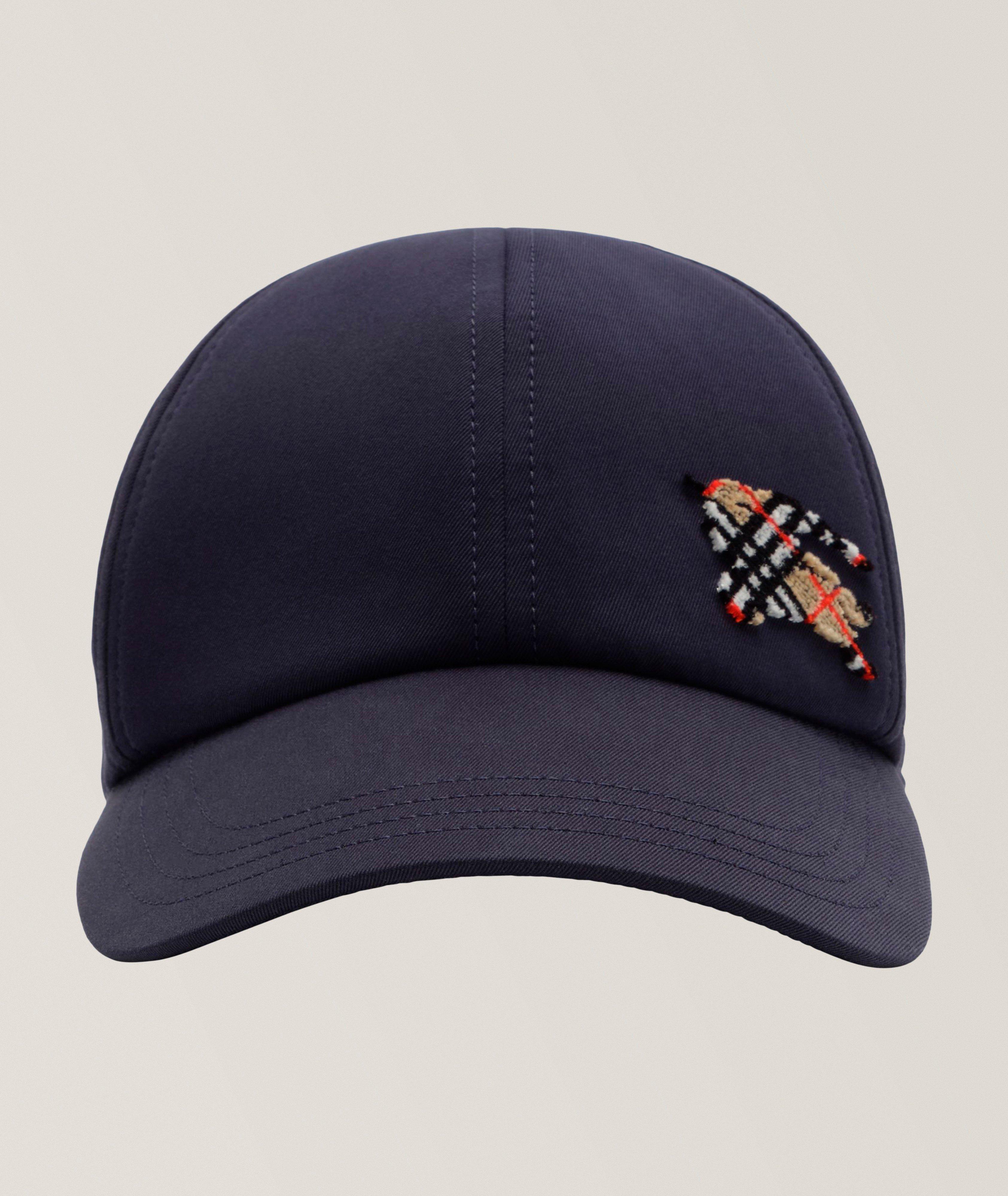 Burberry Knight Tropical Gabardine Baseball Cap