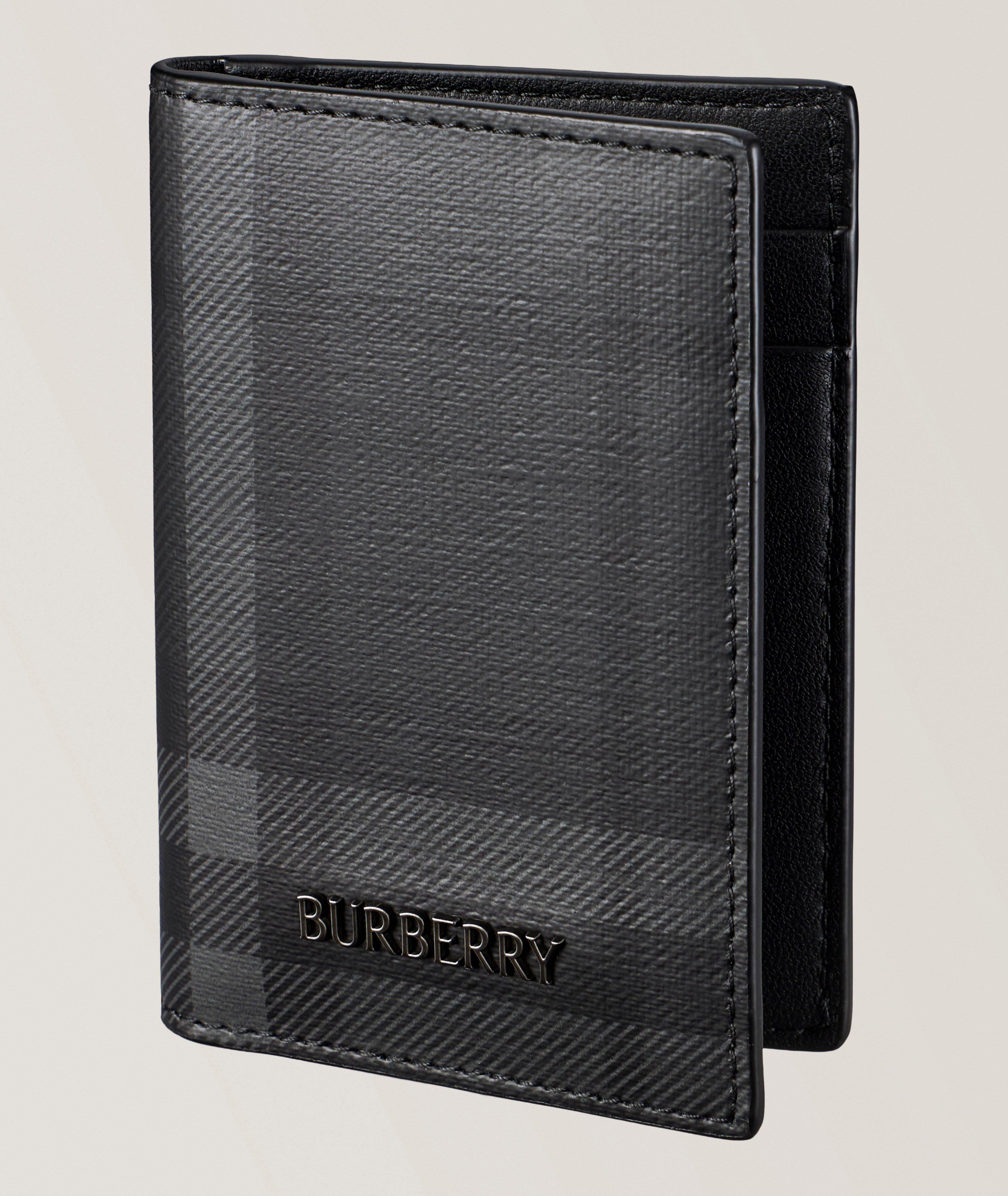 Burberry City Check Folding Cardholder