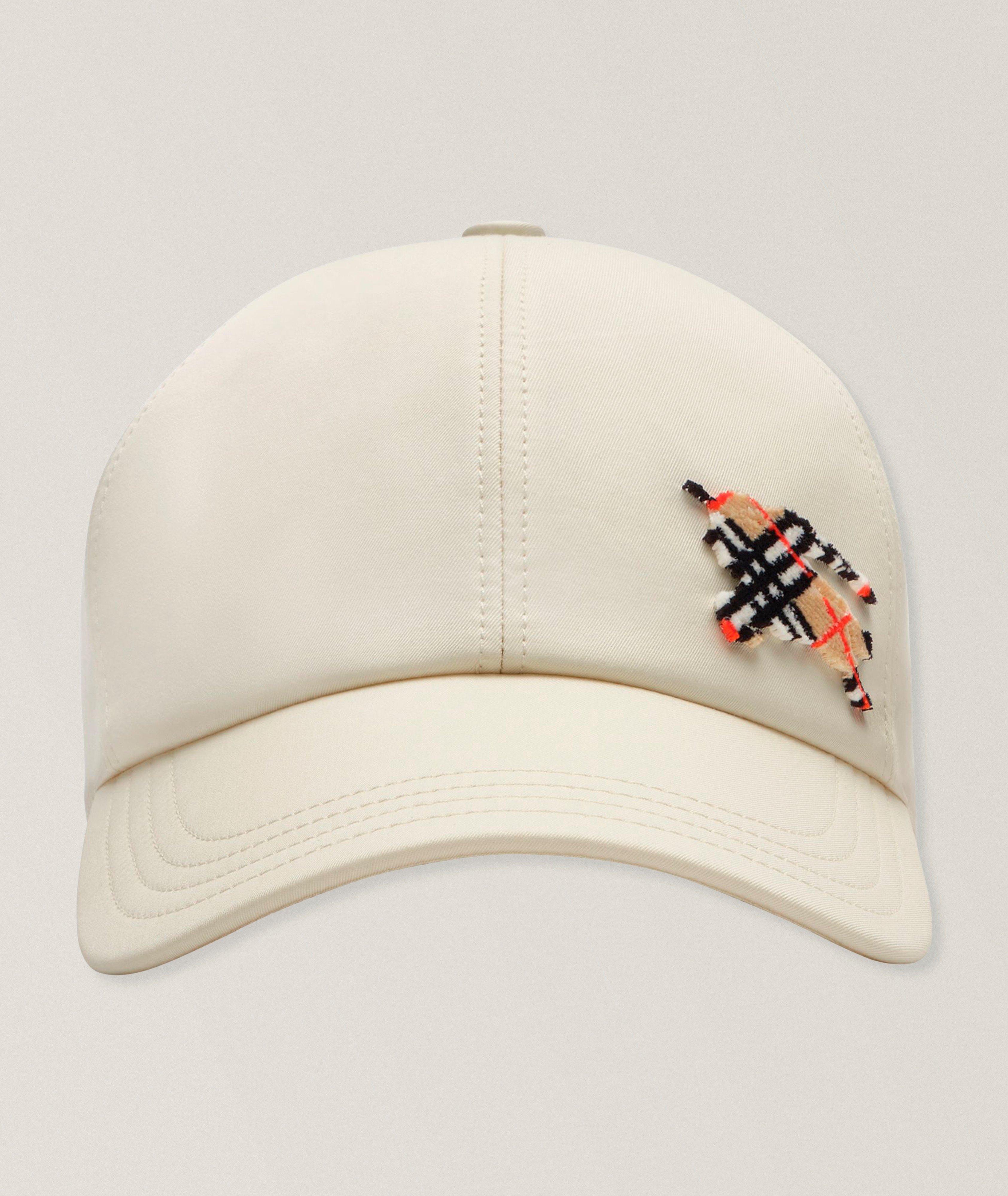 Burberry Knight Tropical Gabardine Baseball Cap