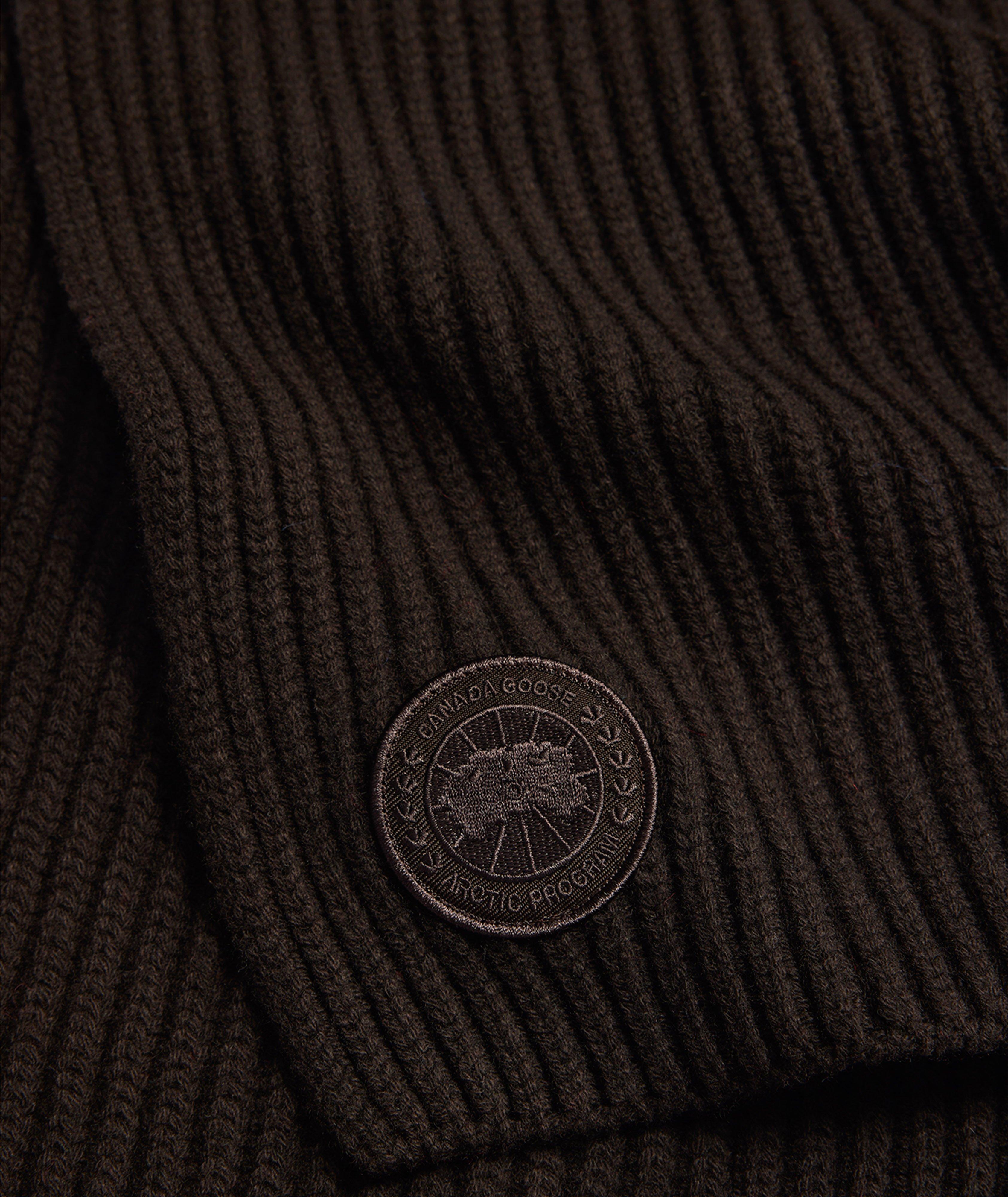 Cashmere Blend Rib Scarf image 1
