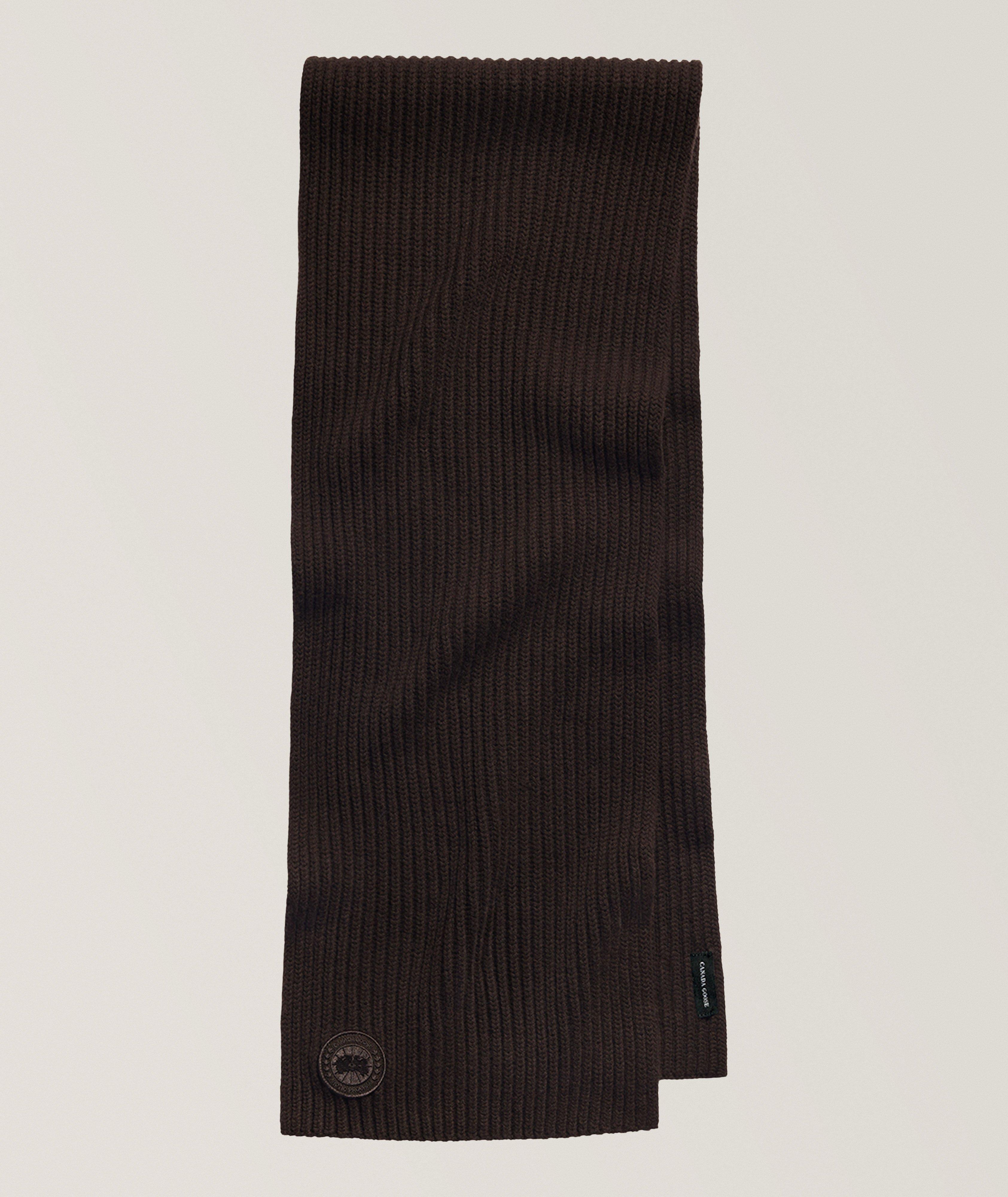 Cashmere Blend Rib Scarf image 0