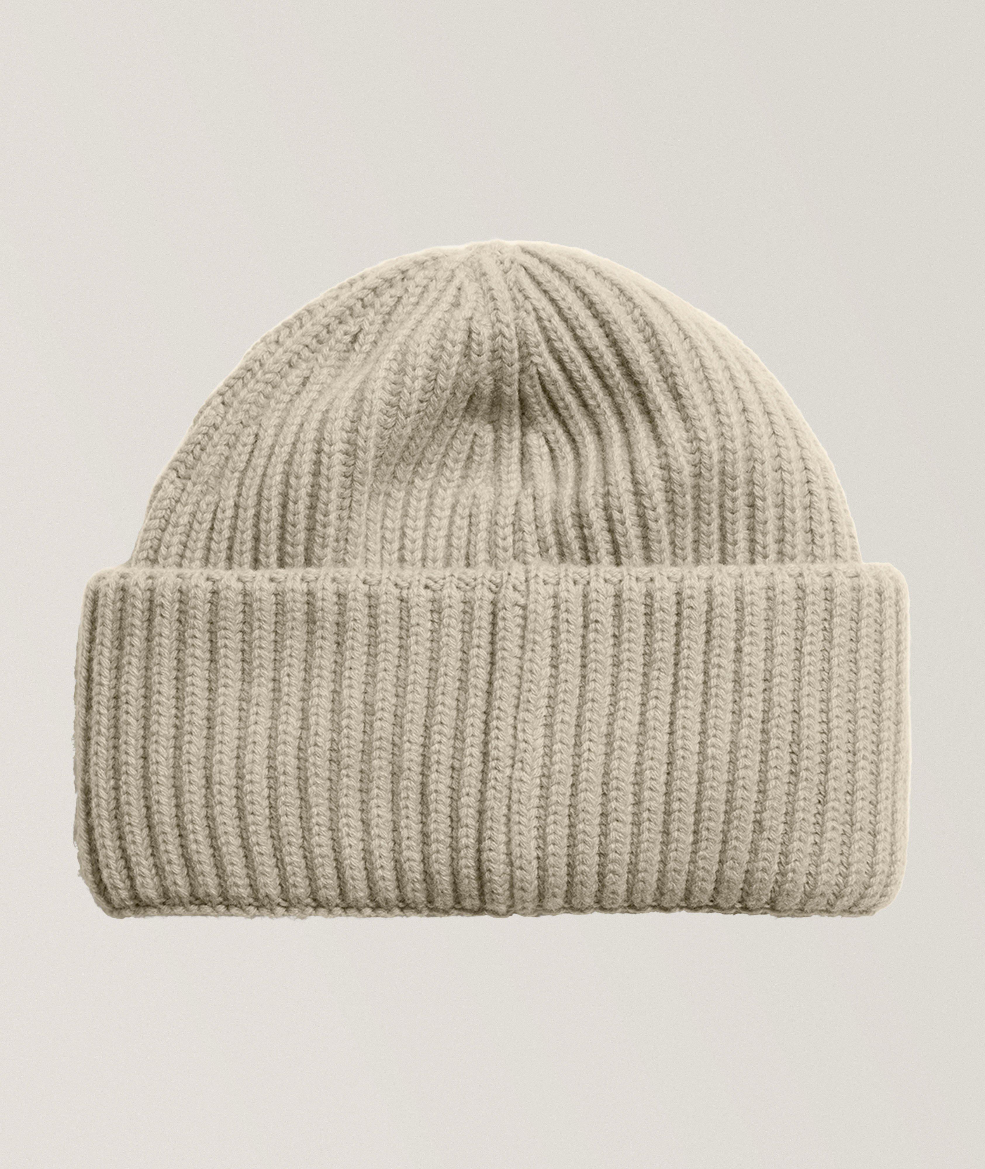 Cashmere-Blend Double Fold Toque image 1