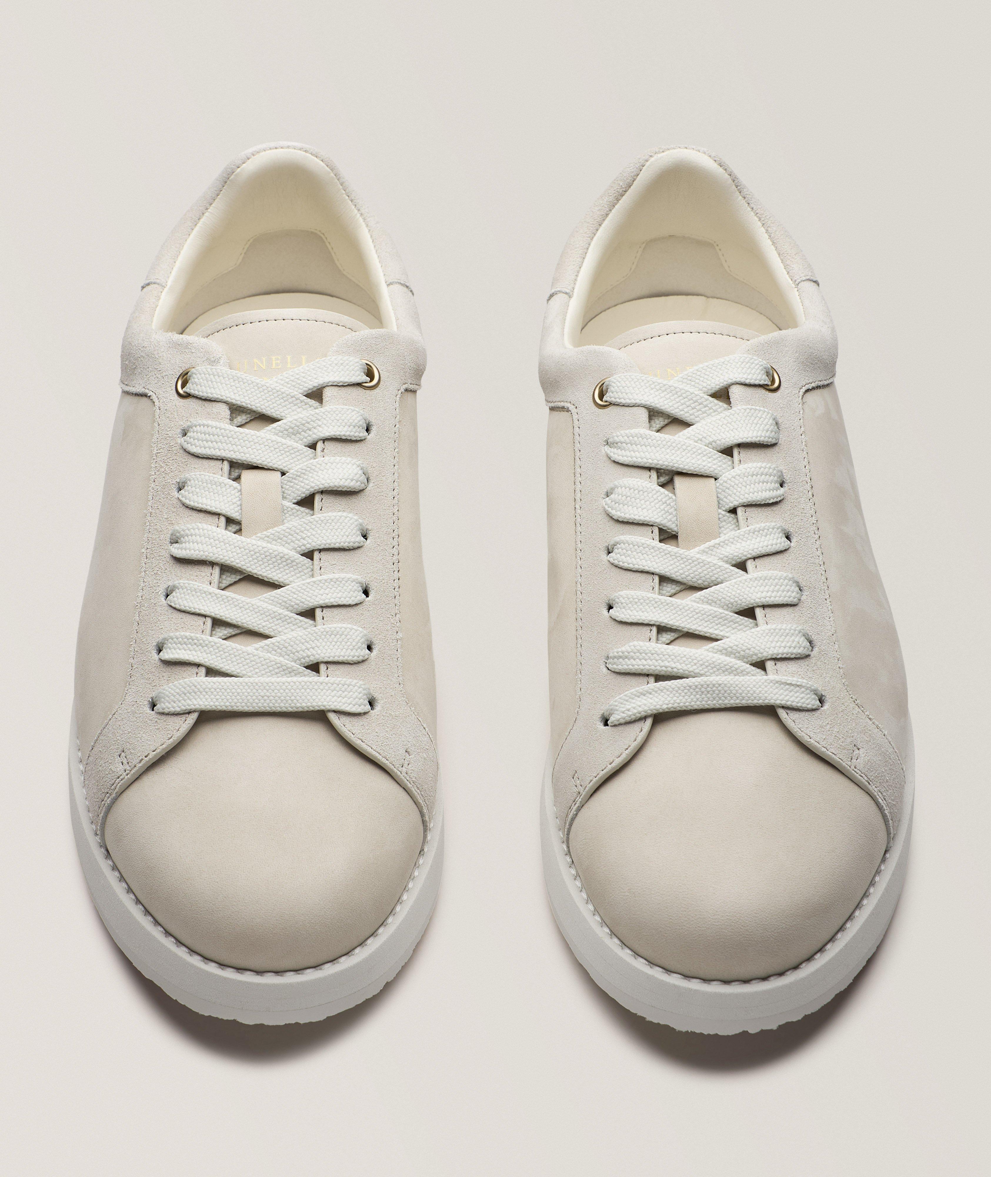 Nubuck Leather Sneakers image 1