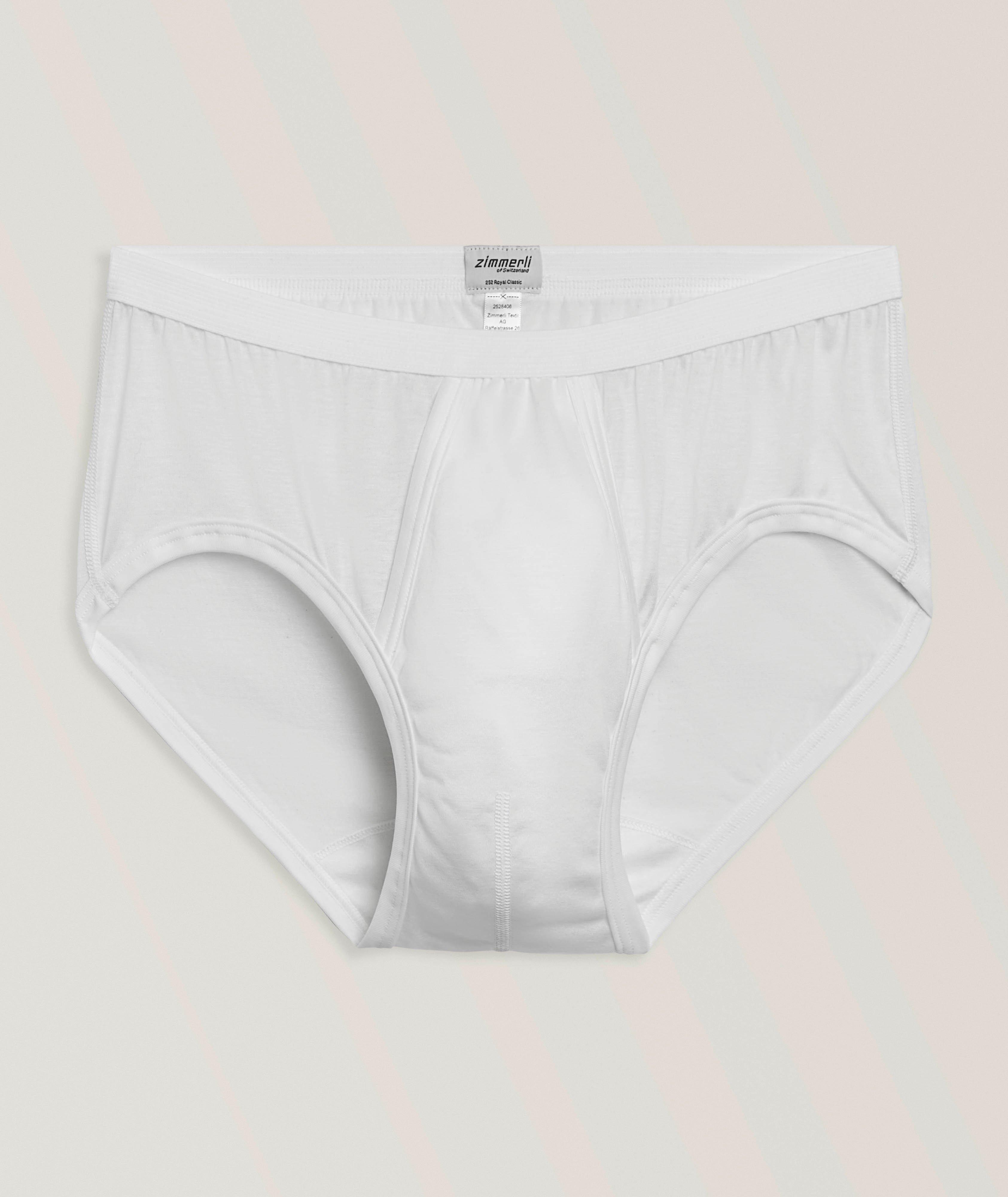 Zimmerli Royal Classic Open Fly Brief Underwear