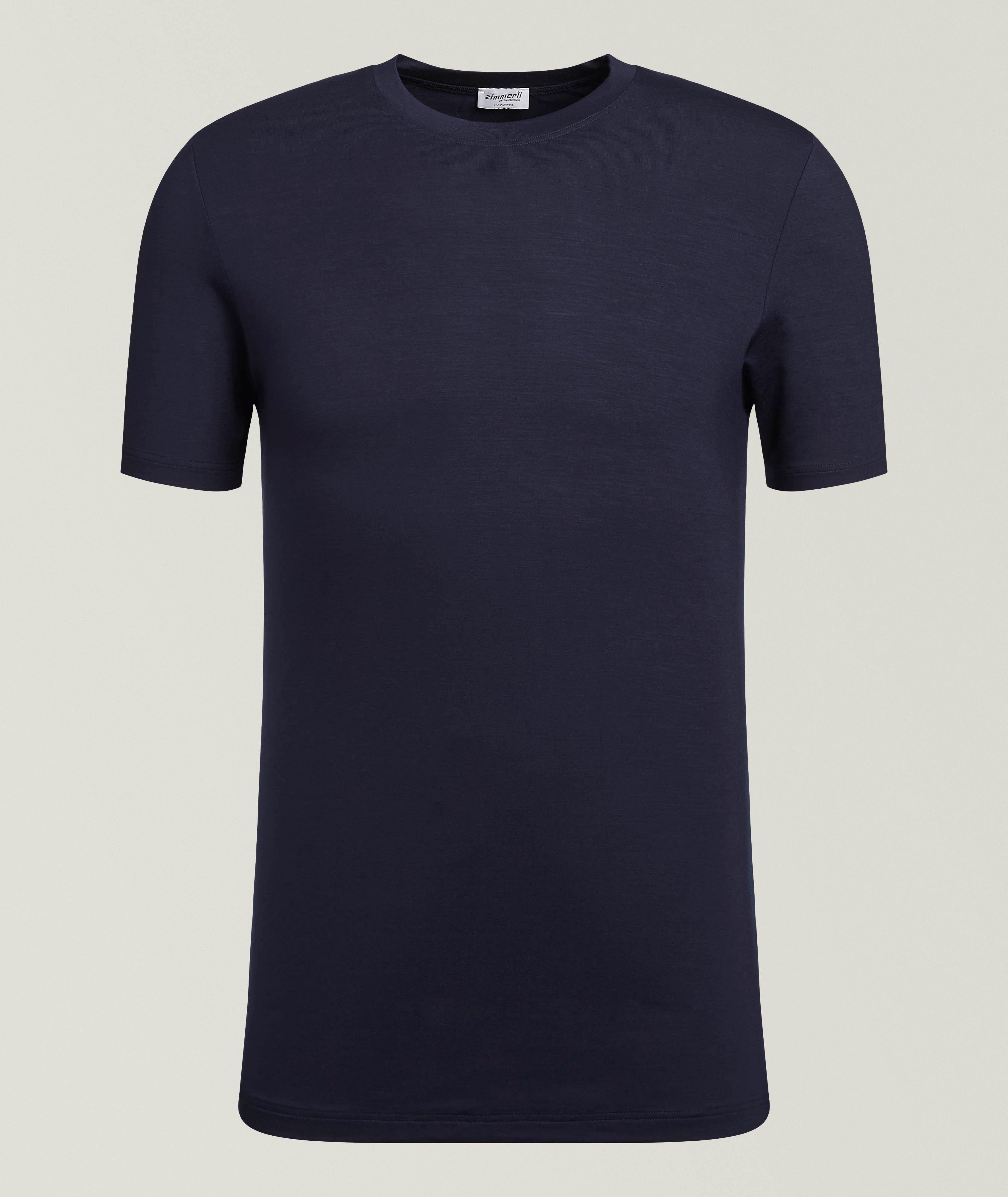 Pureness Stretch-Modal Crewneck T-Shirt  image 0
