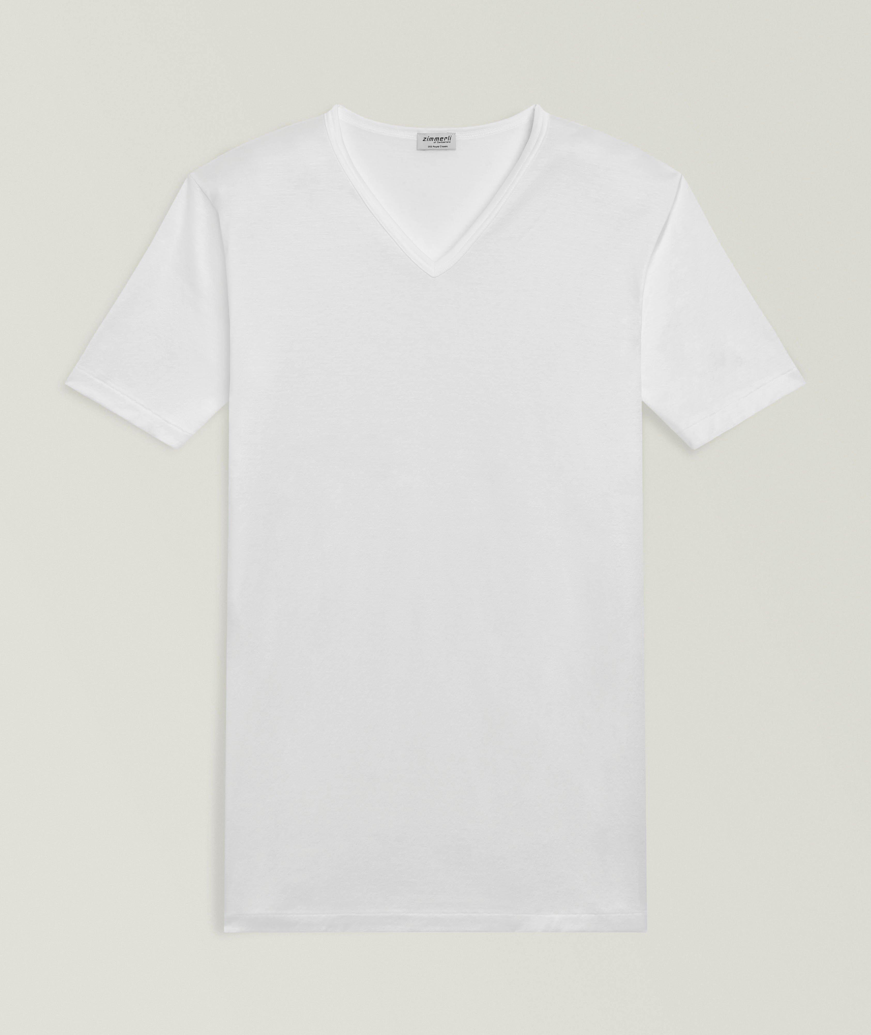 Royal Classic Cotton V-Neck T-Shirt  image 0