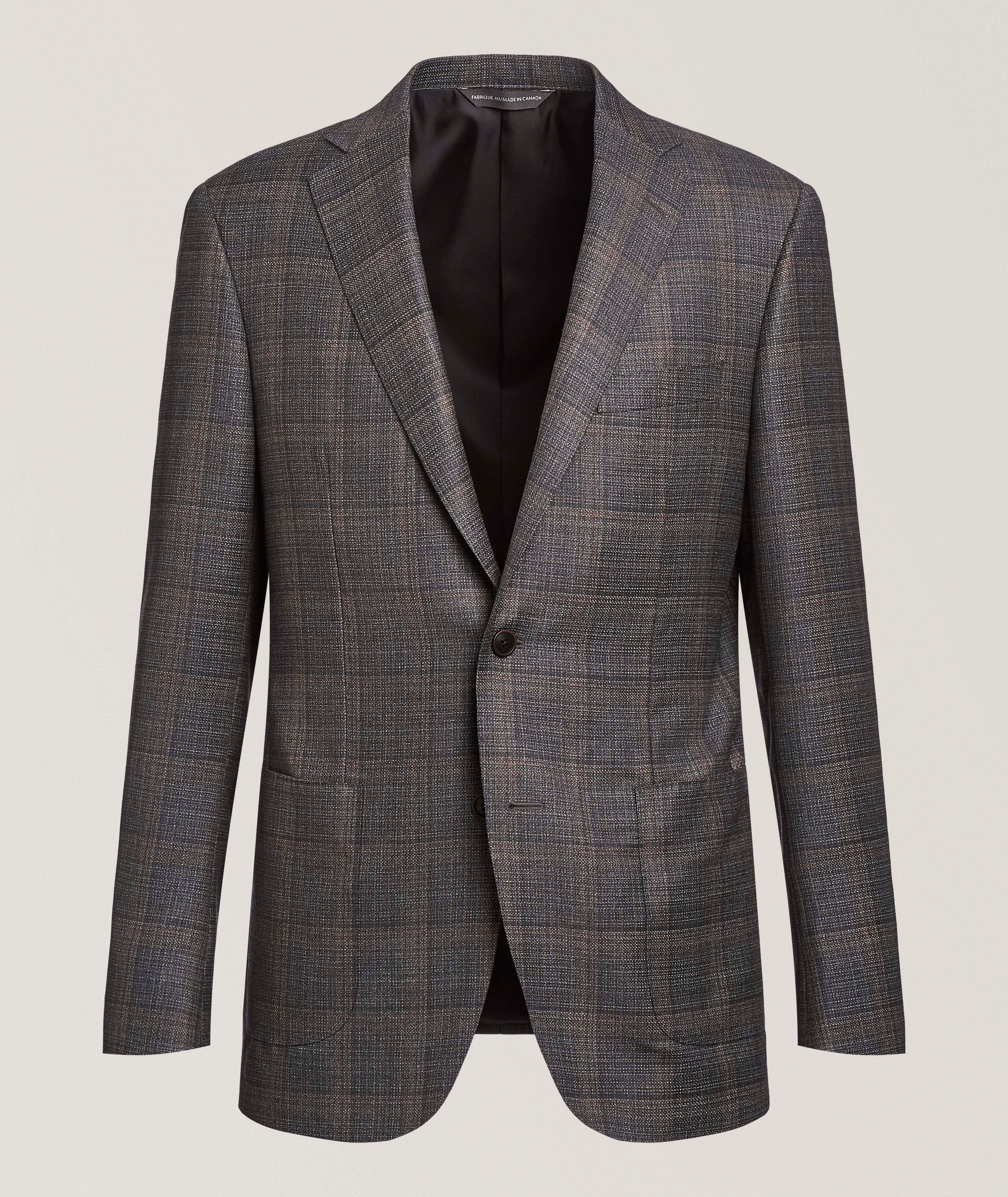 Samuelsohn Veston sport laine carreaux fenêtre Cosmo 